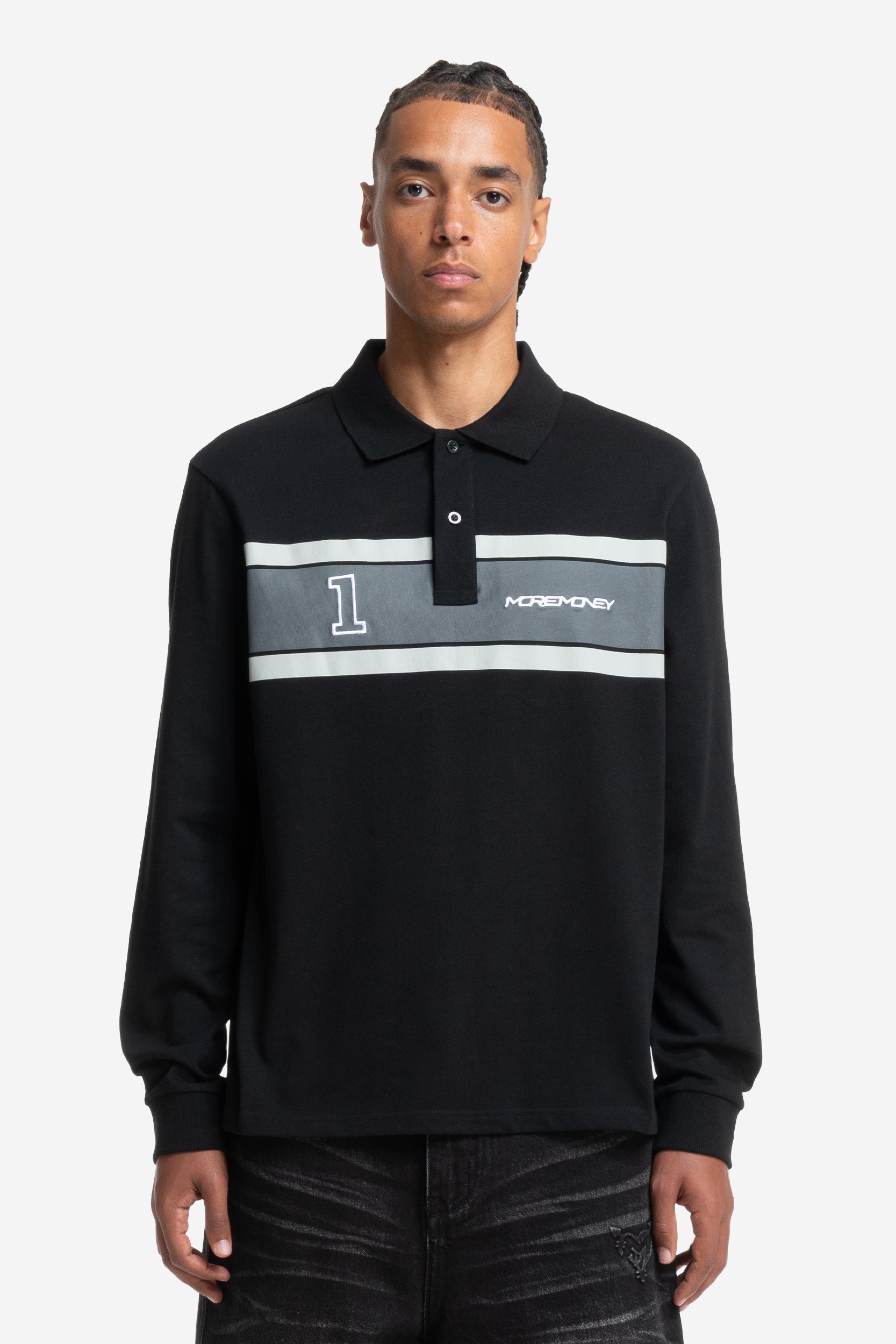 RUGBY LONGSLEEVE BLACK
