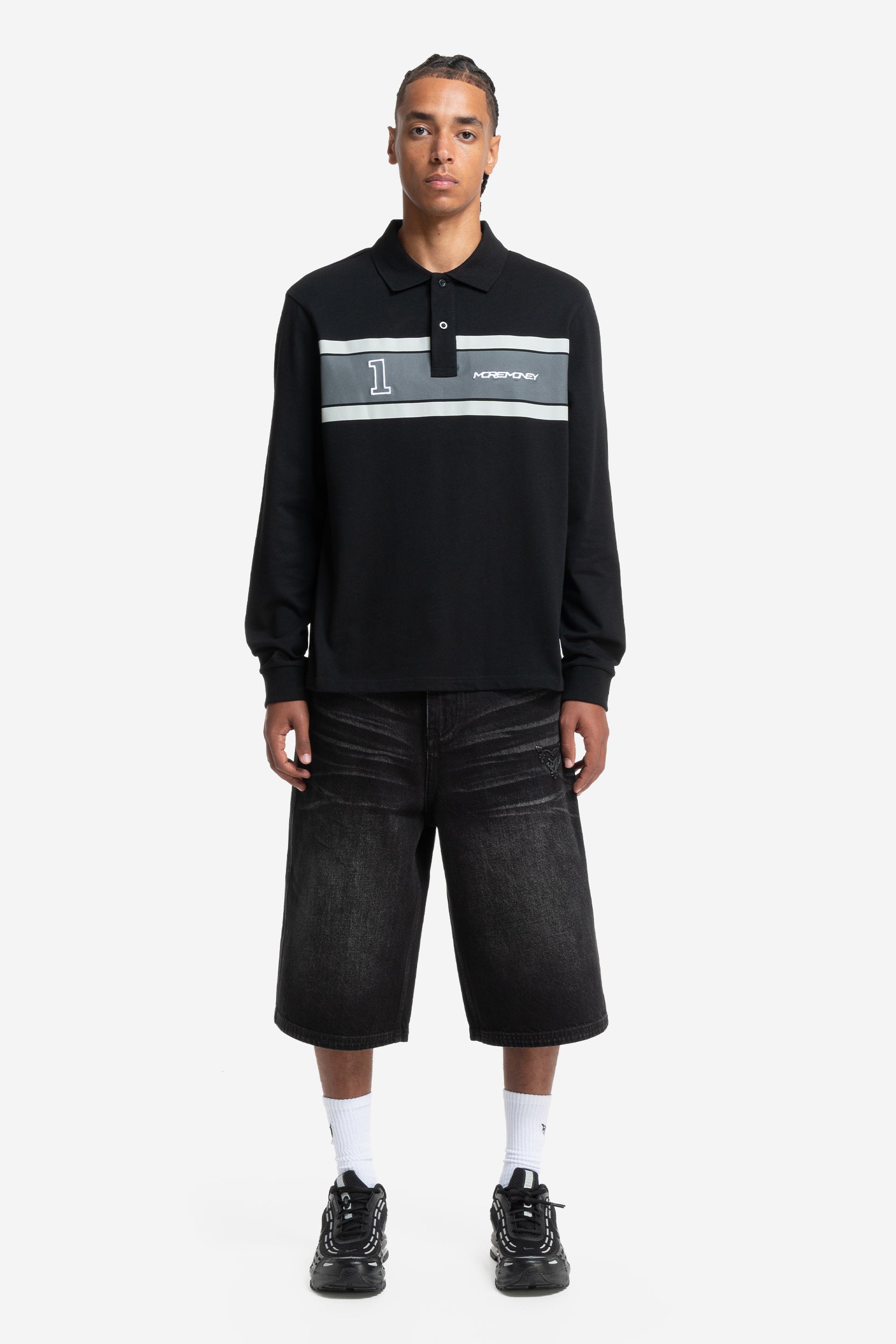 RUGBY LONGSLEEVE BLACK