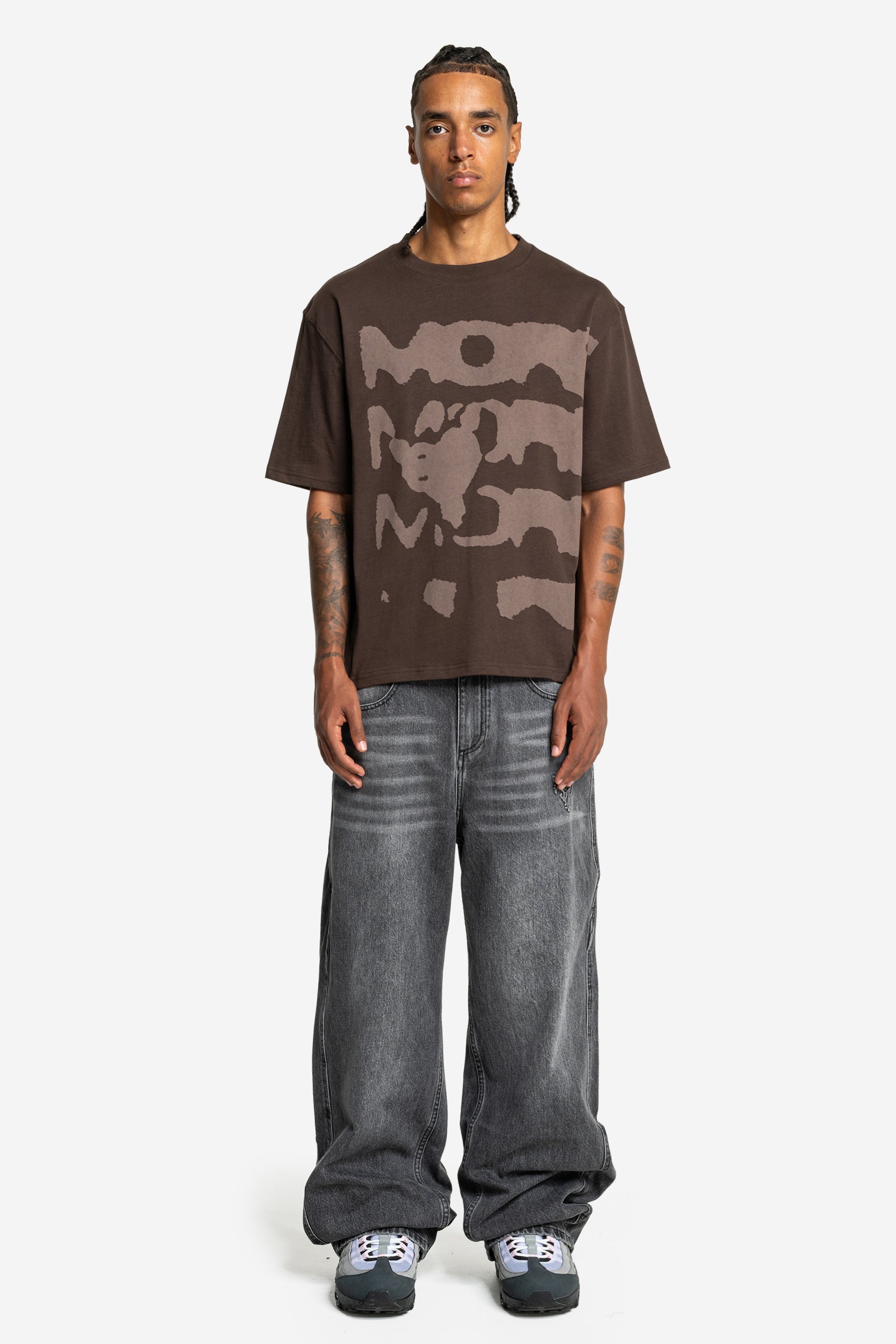 RADIANT CASH TEE DARK BROWN