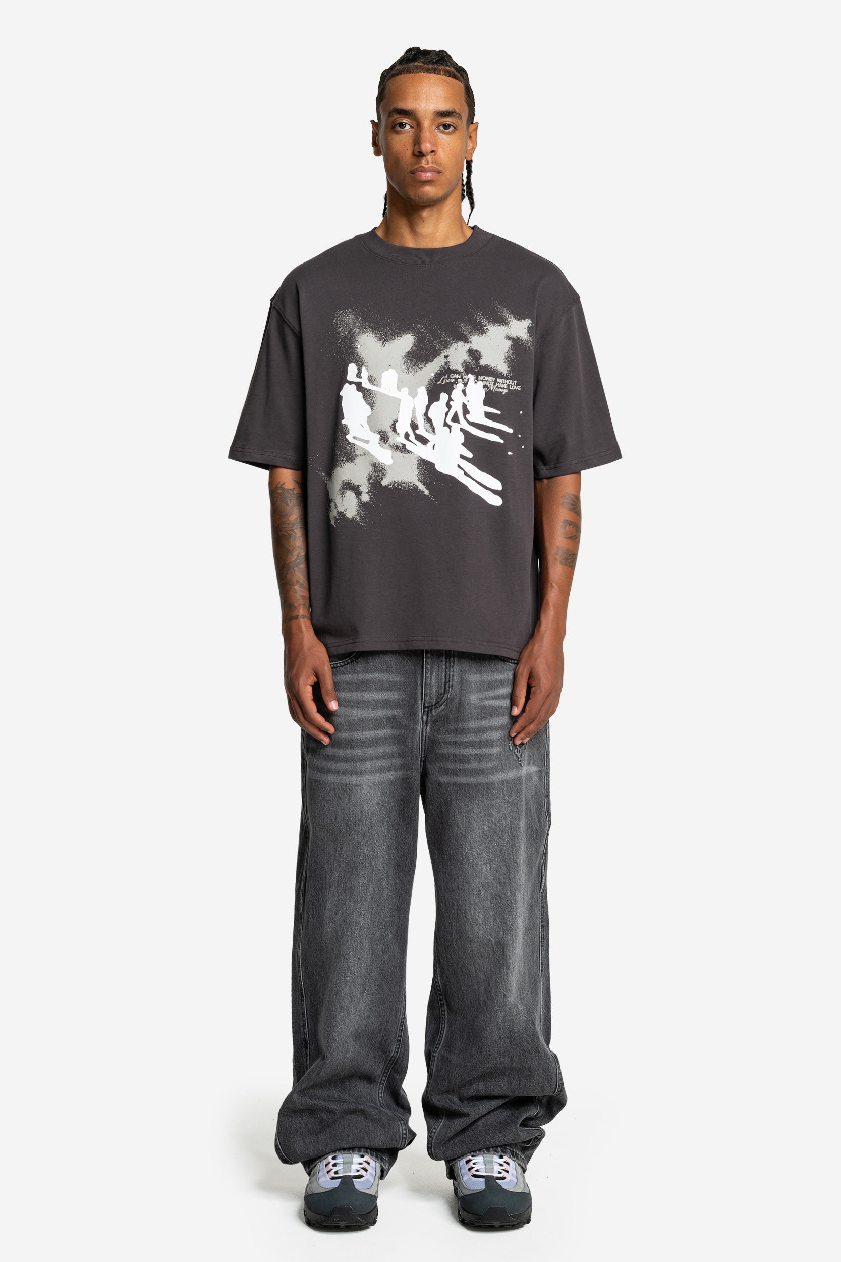 TRANSCENDENTAL TEE DARK GREY