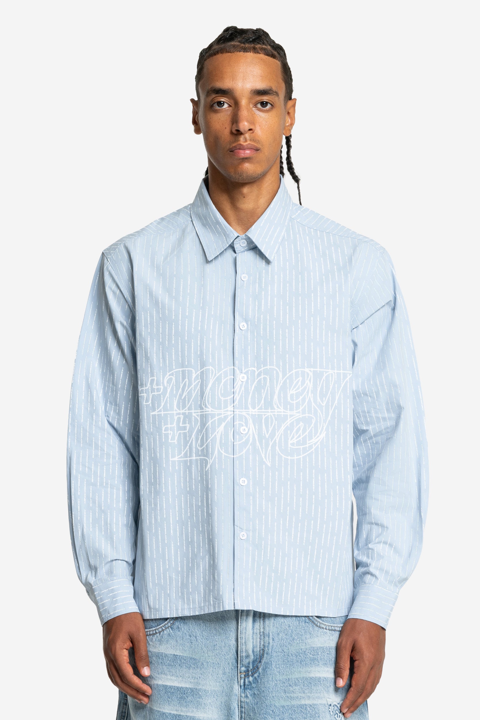 LONGSLEEVE SHIRT BLUE