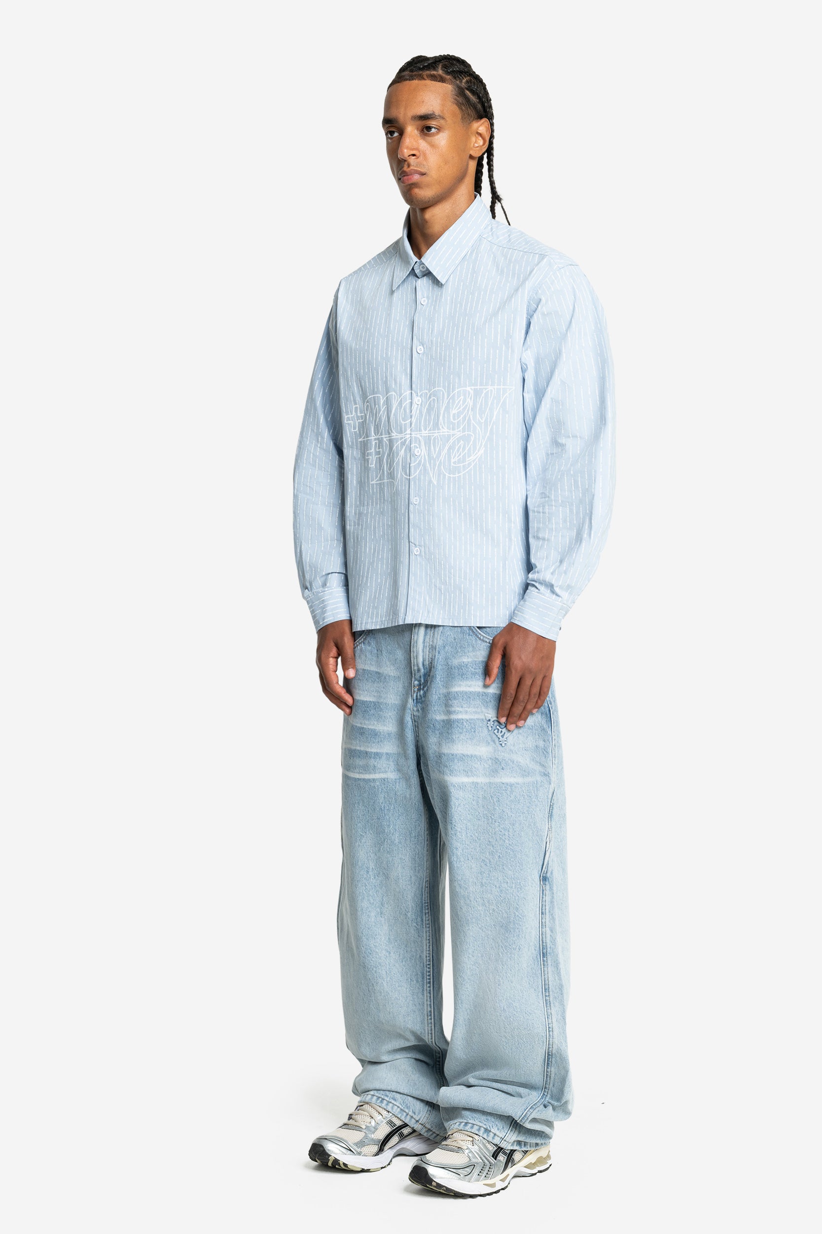 LONGSLEEVE SHIRT BLUE