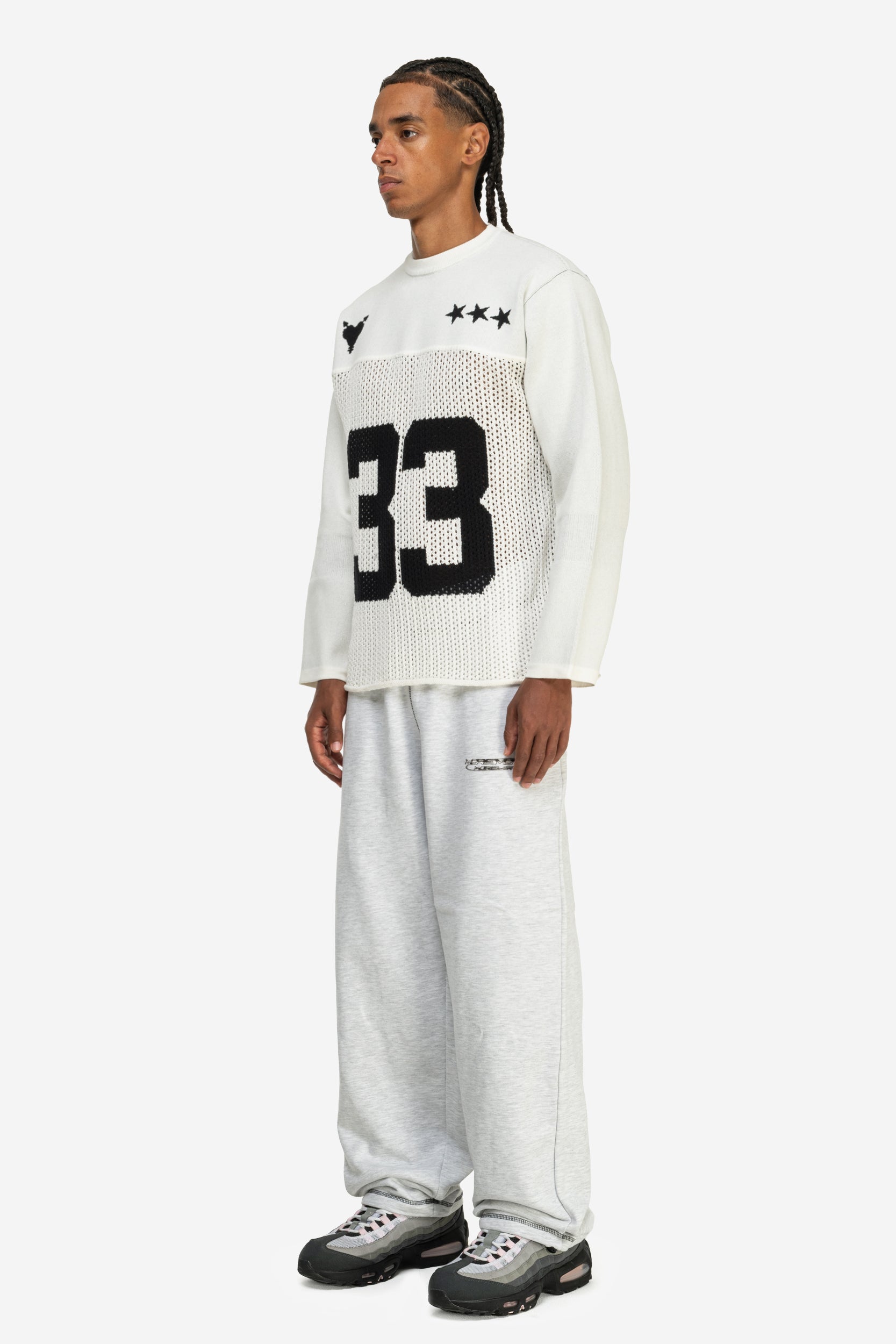 KNIT JERSEY WHITE