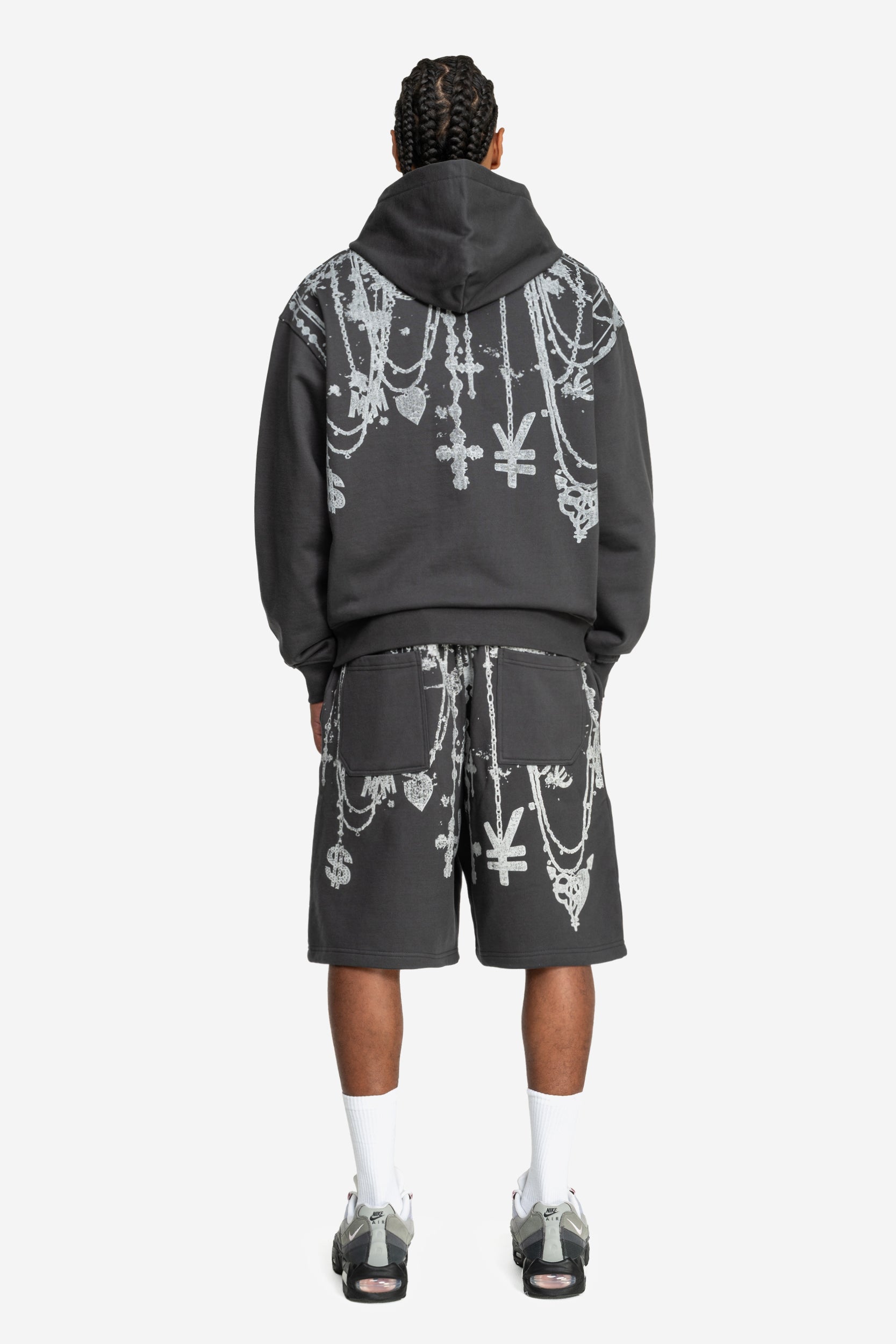 CHAINS ZIP DARK GREY