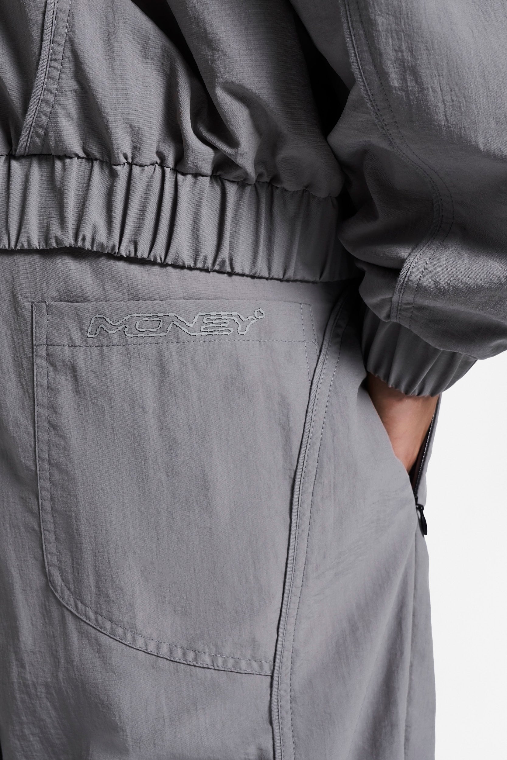 TRACK PANTS GREY