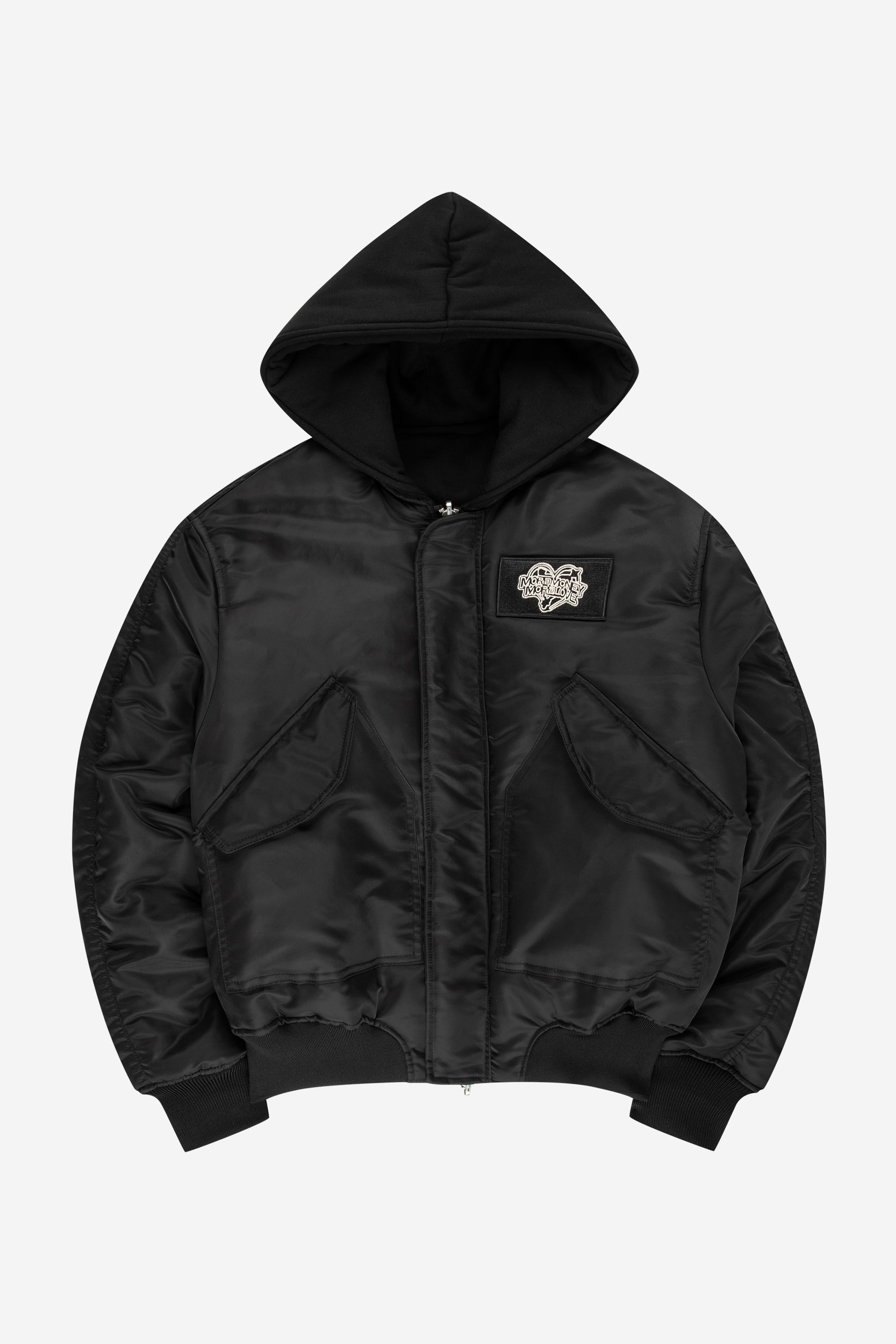 REVERSIBLE BOMBER JACKET BLACK