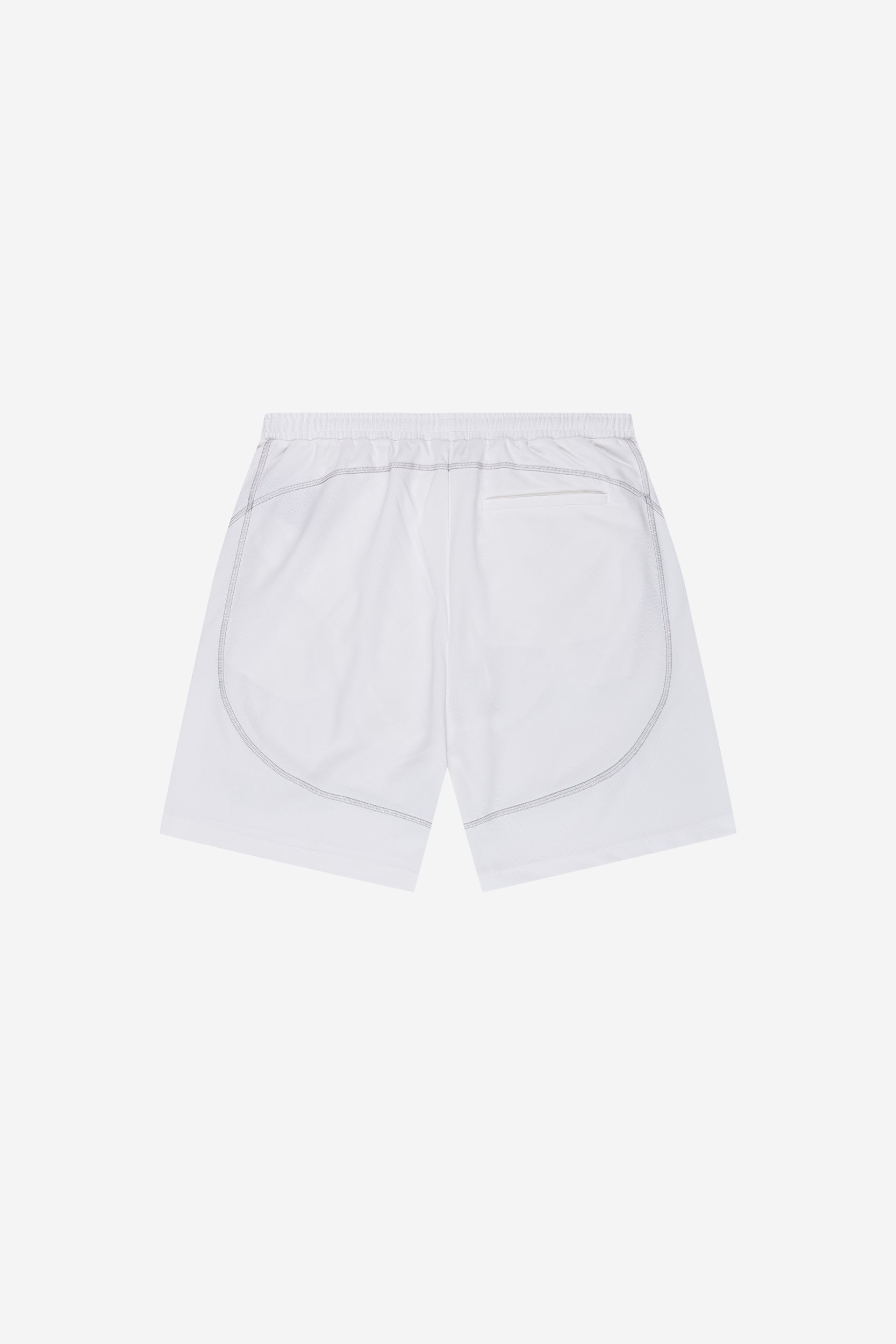 FLATLOCK SHORTS WHITE