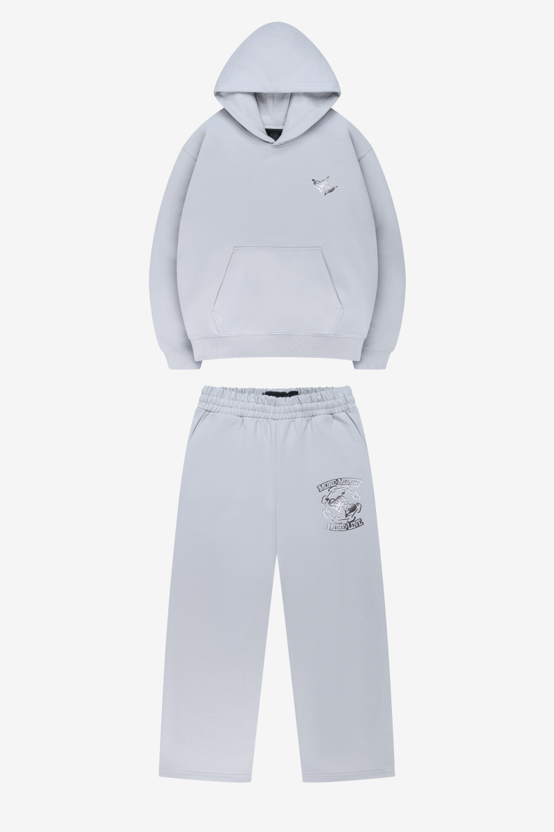 CHROME GREY HOODIE + JOGGER
