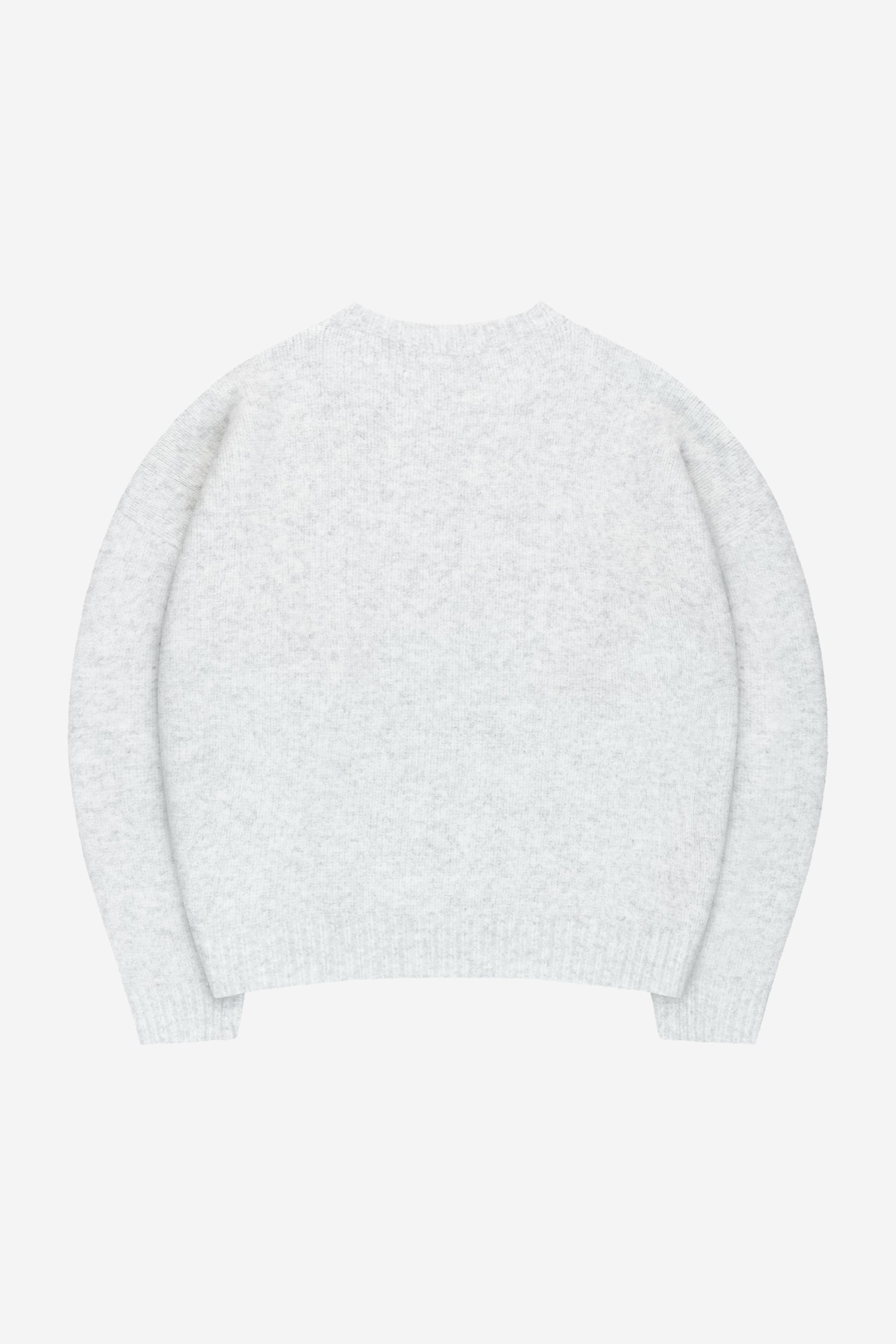 DA BIG M KNIT SWEATER GREY