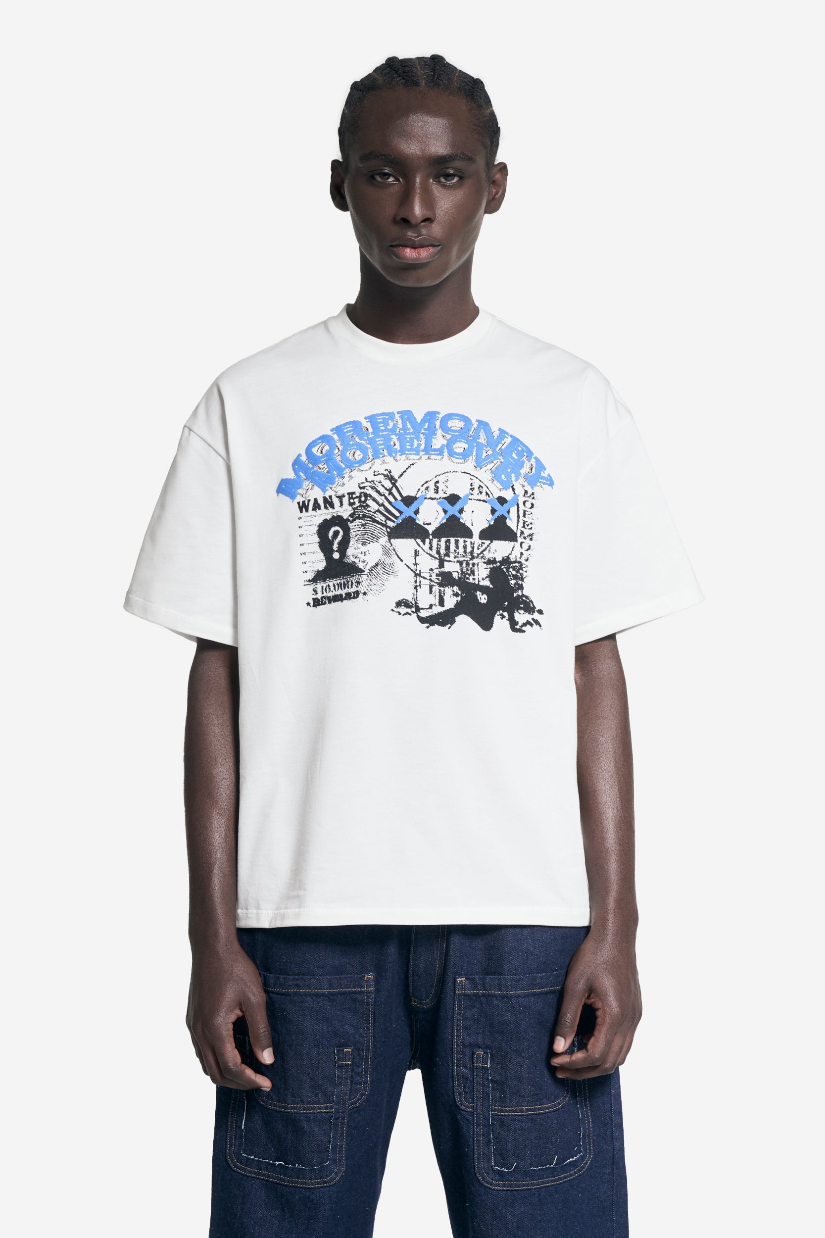 WILDLY WANTED BLANC TEE WHITE