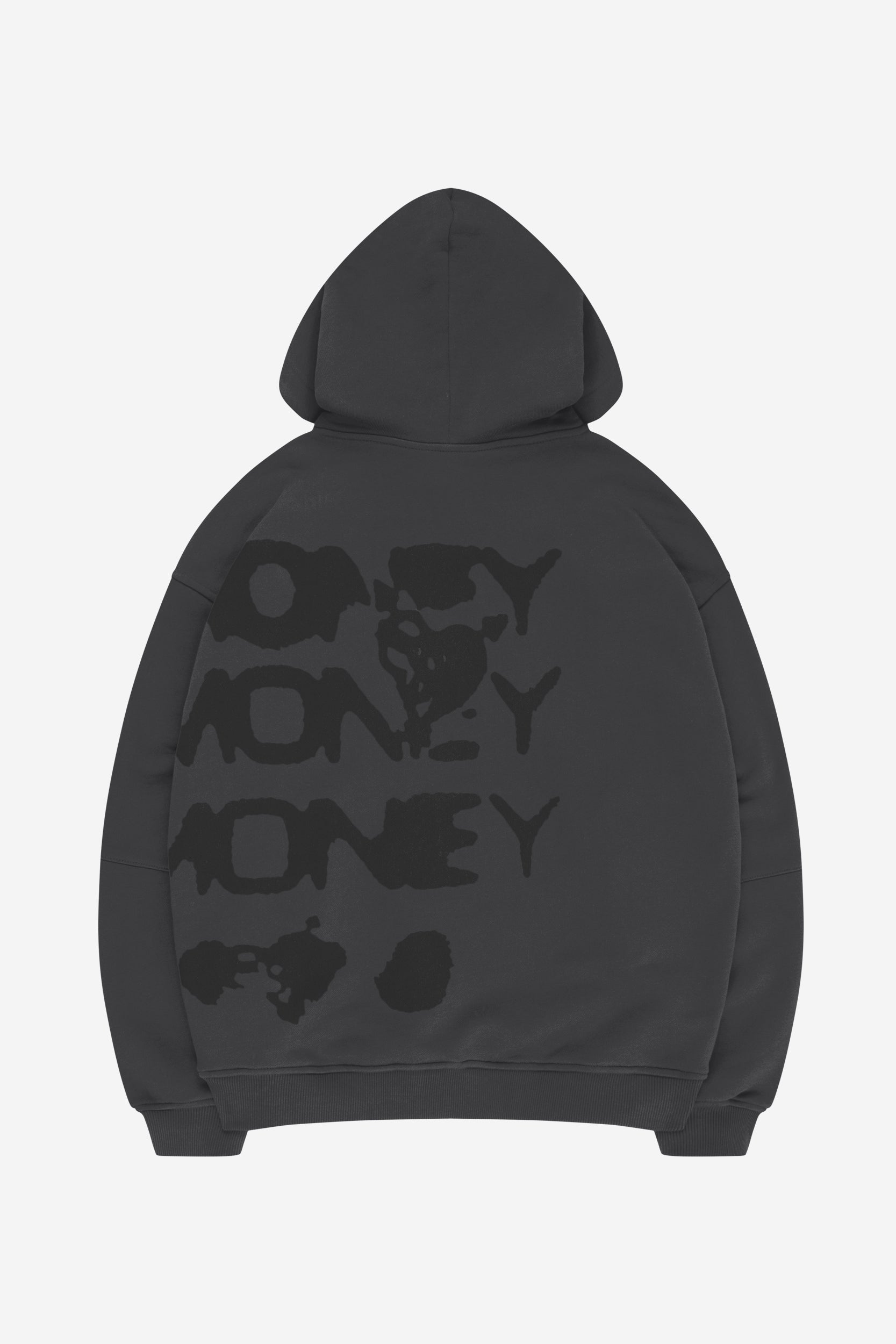 RADIANT CASH ZIP DARK GREY