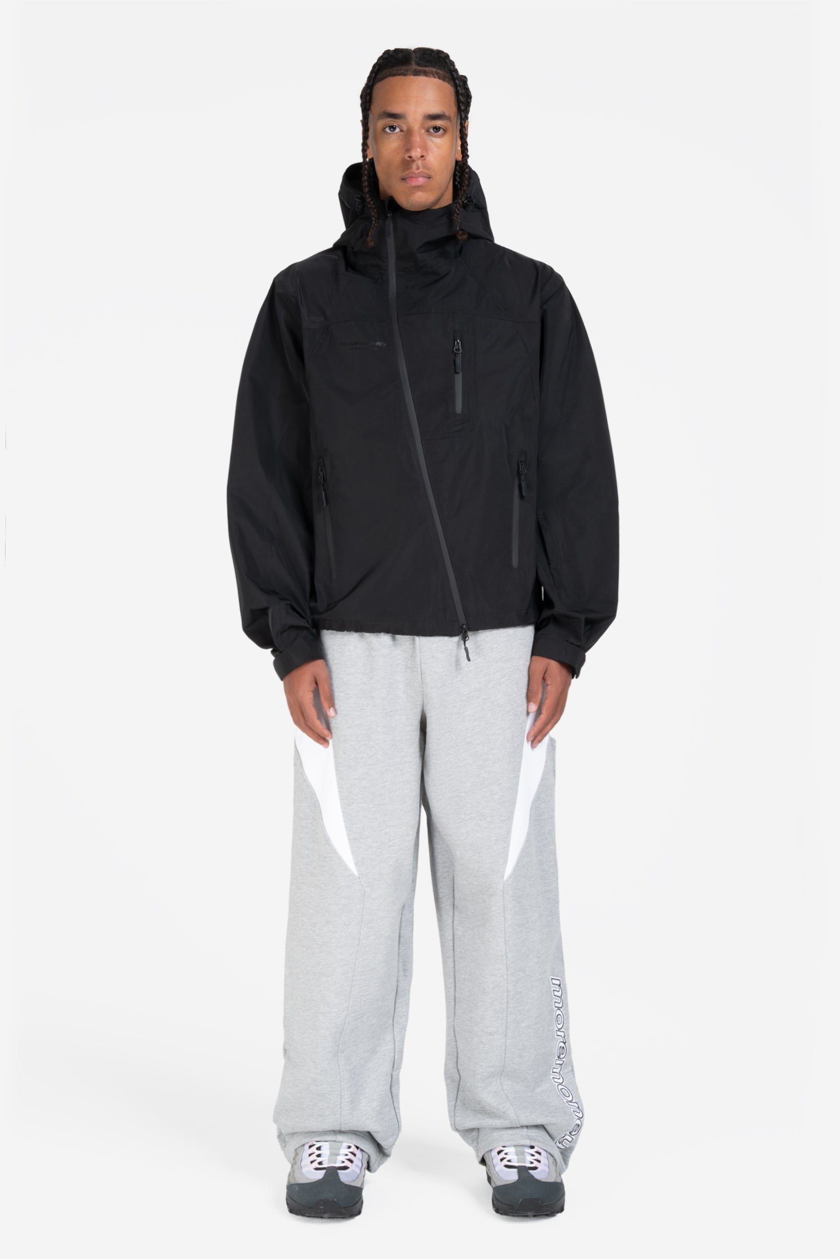 WATERPROOF SHELL JACKET BLACK