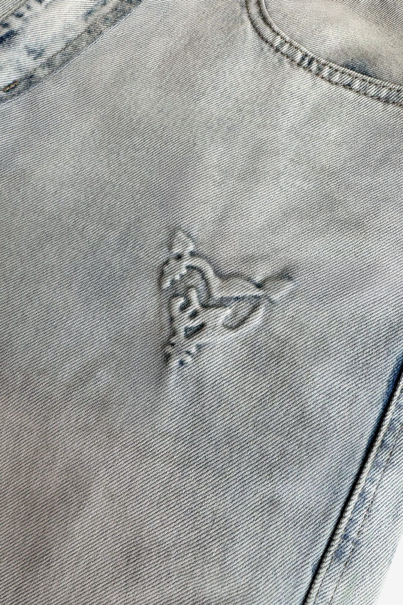 DISTINCTIVE JORTS BLUE