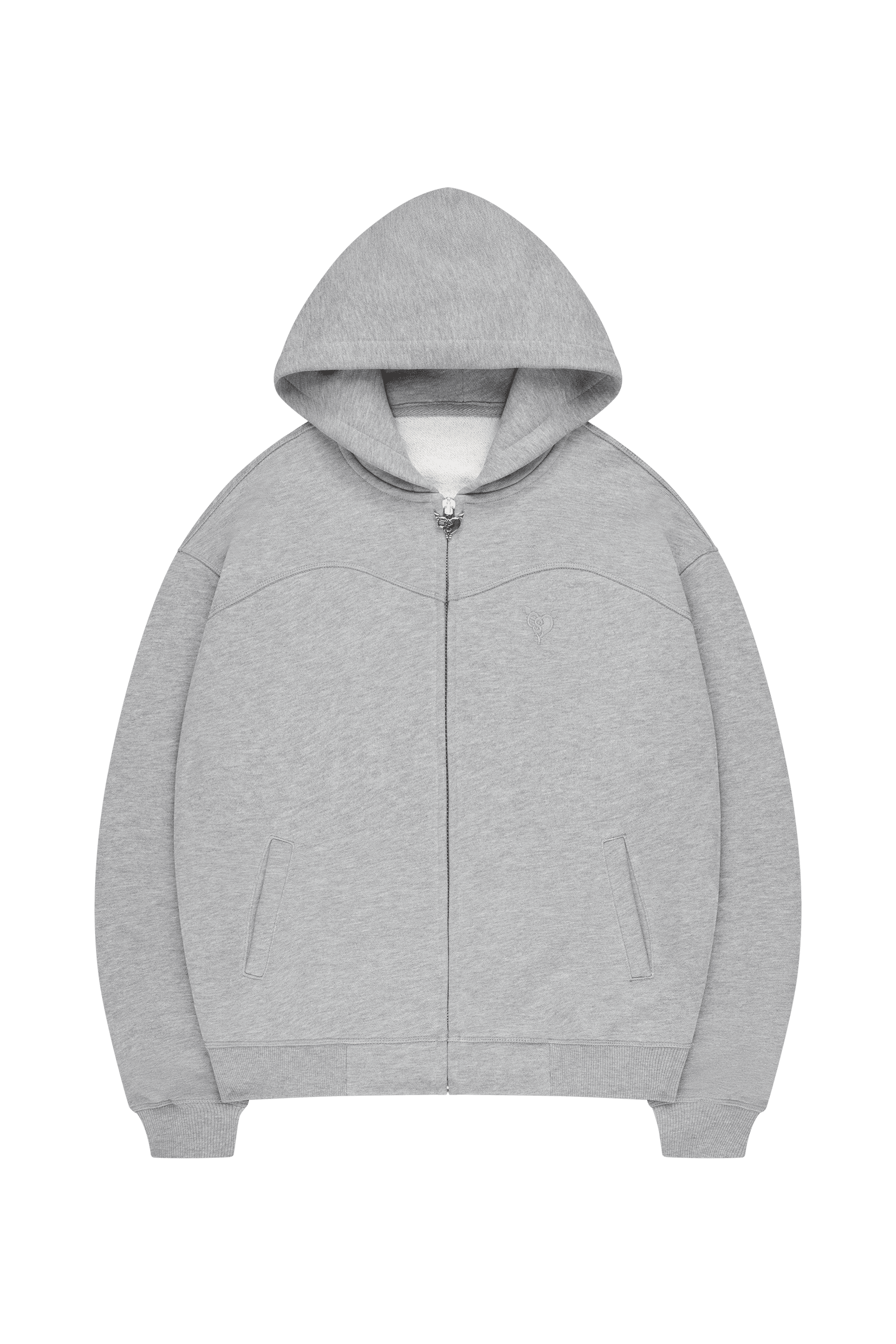 STACKS ZIP GREY MELANGE