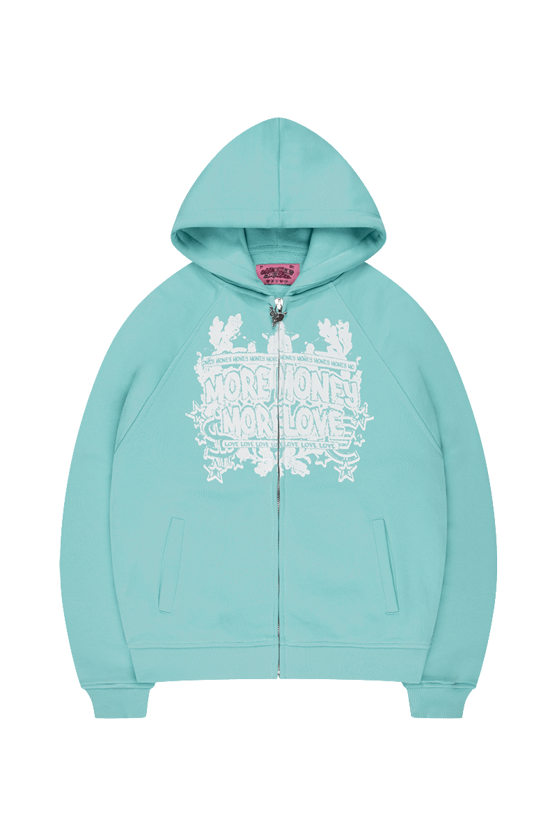 ICE GEEK ZIP MINT BLUE