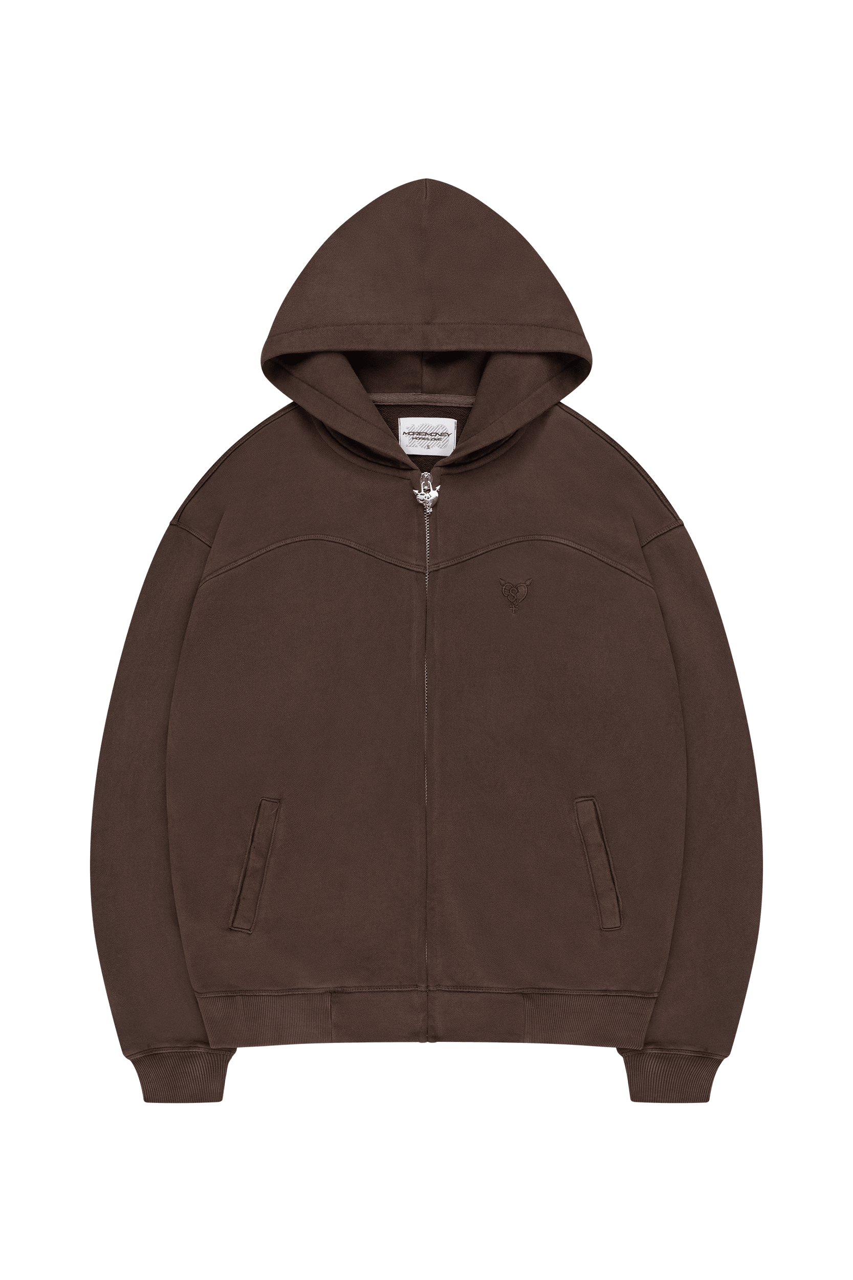 STACKS ZIP BROWN