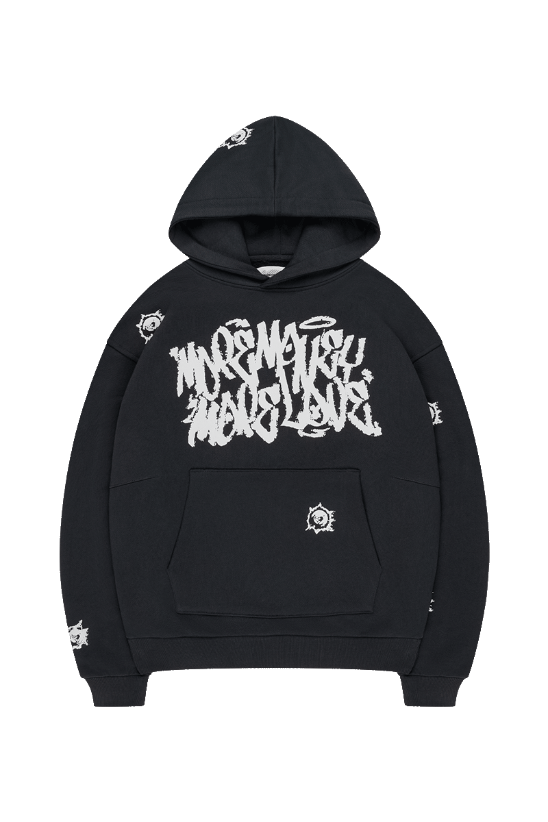 MOST WANTED HOODIE BLACK