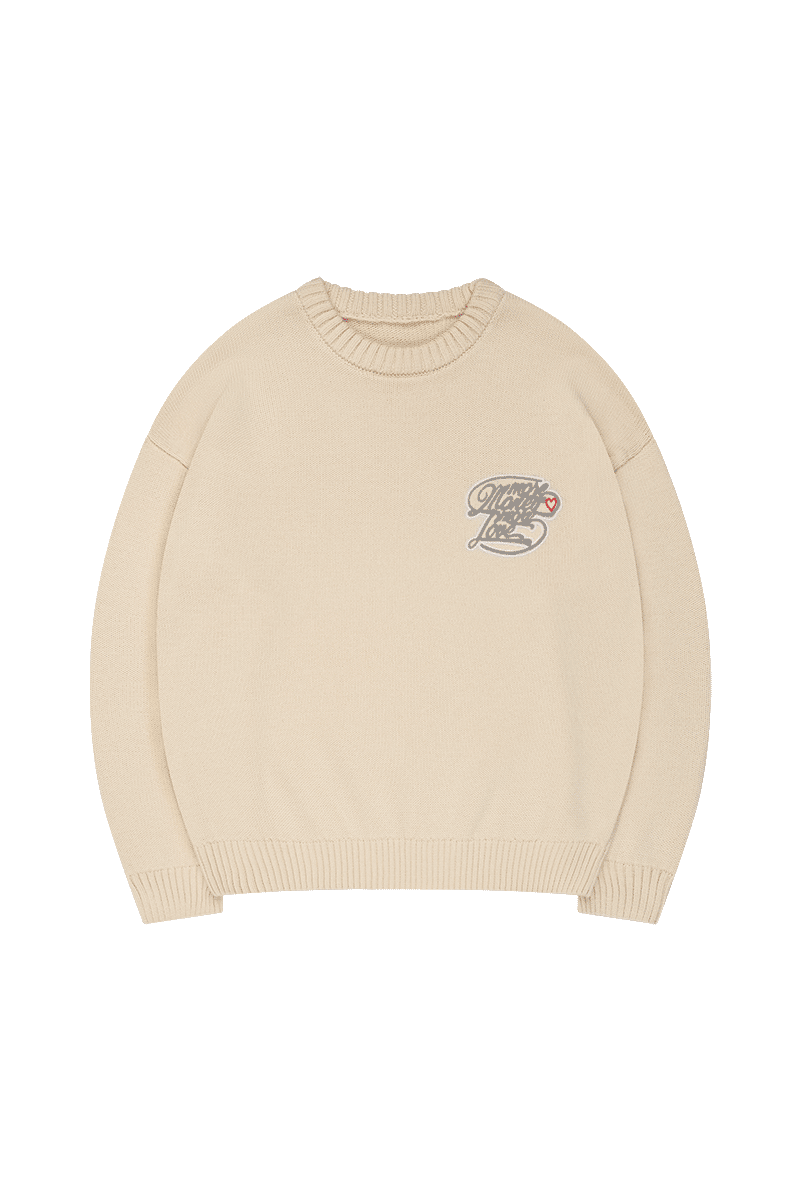 MORE LOVE KNIT CREME