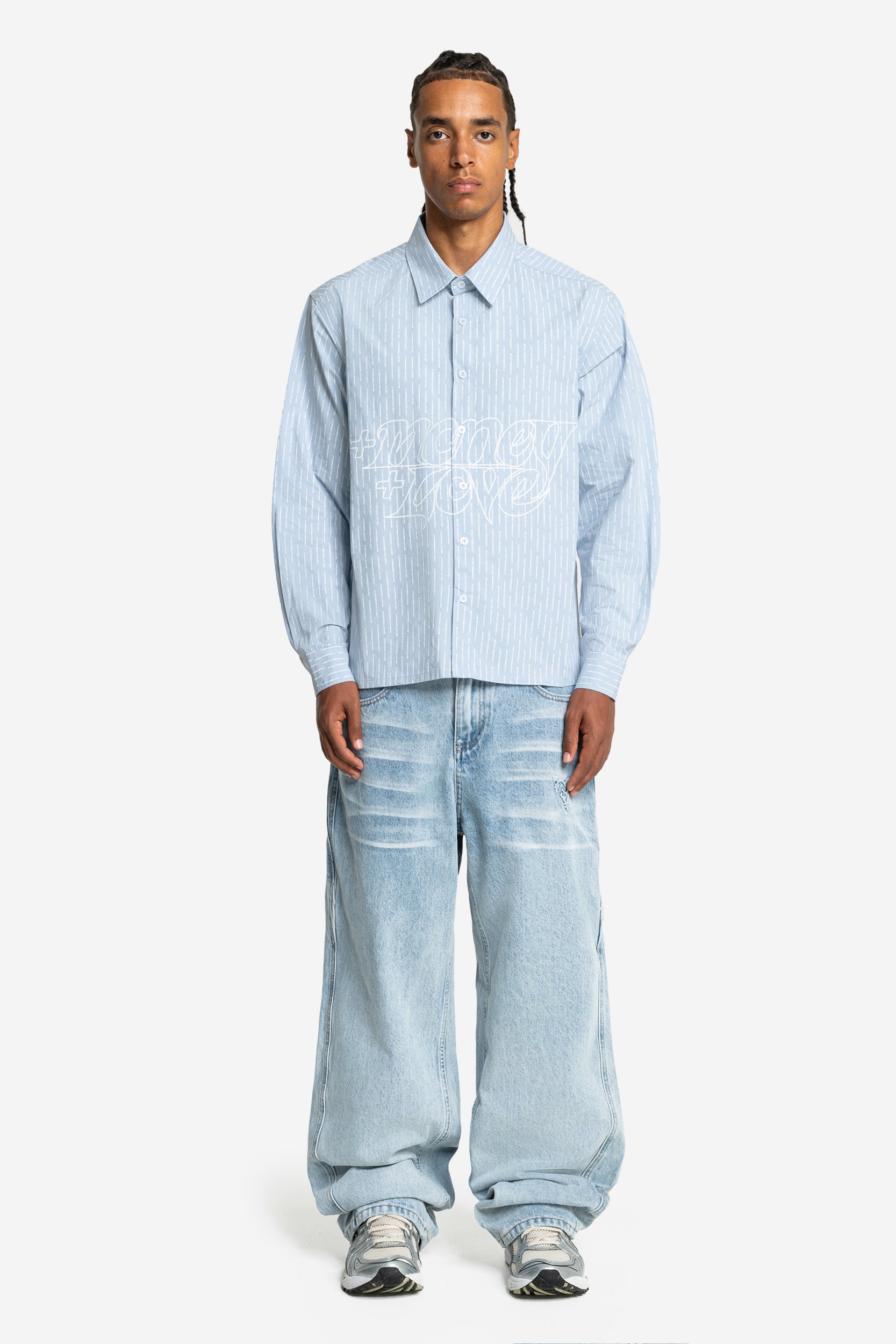 LONGSLEEVE SHIRT BLUE