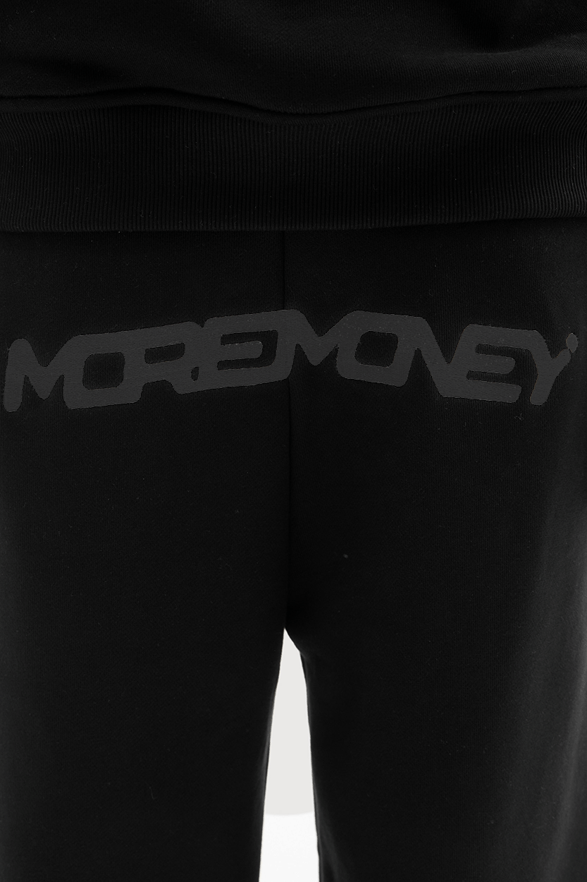 MORE MONEY LOGO JOGGER ALL BLACK