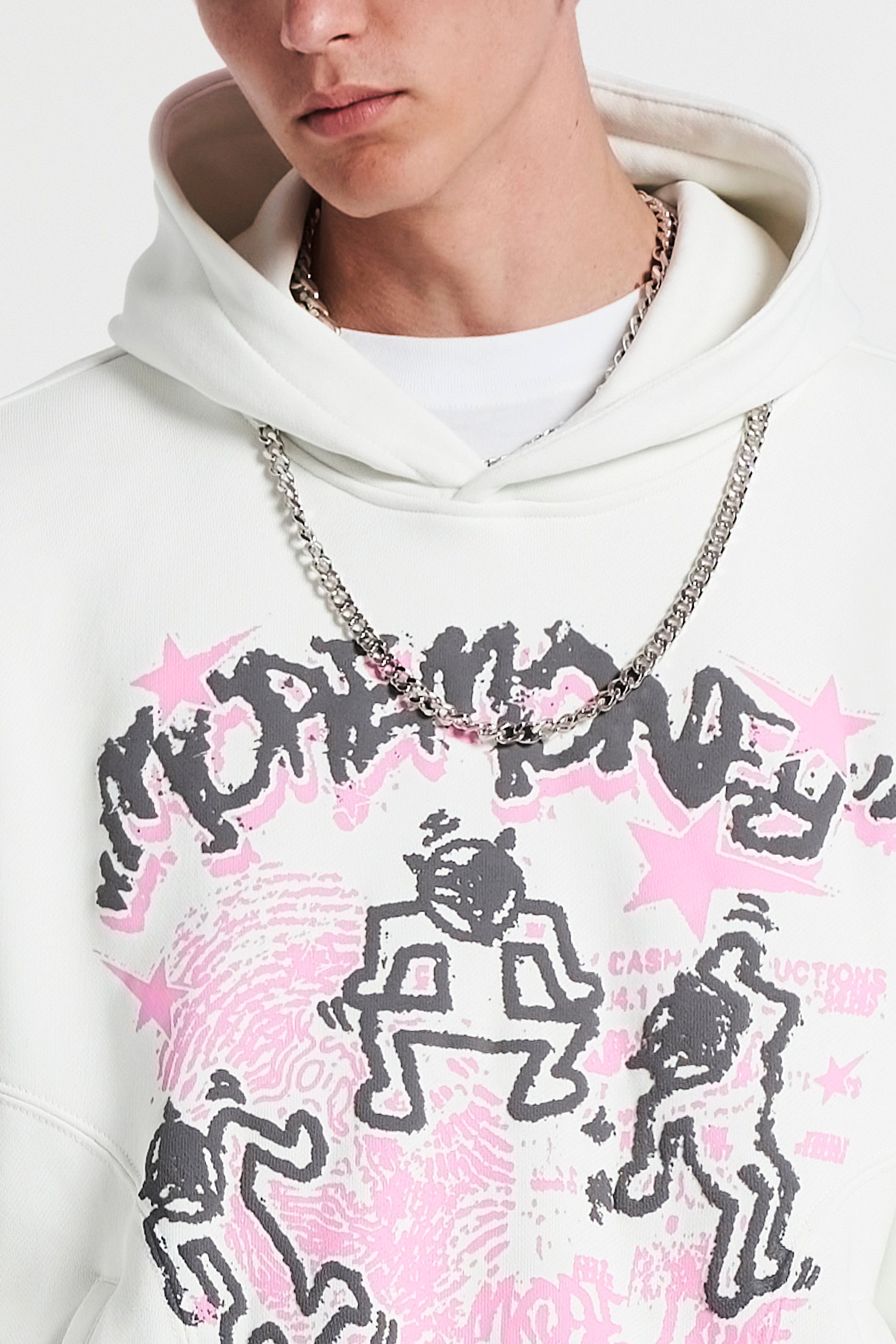 ICON MAN HOODIE OFF WHITE