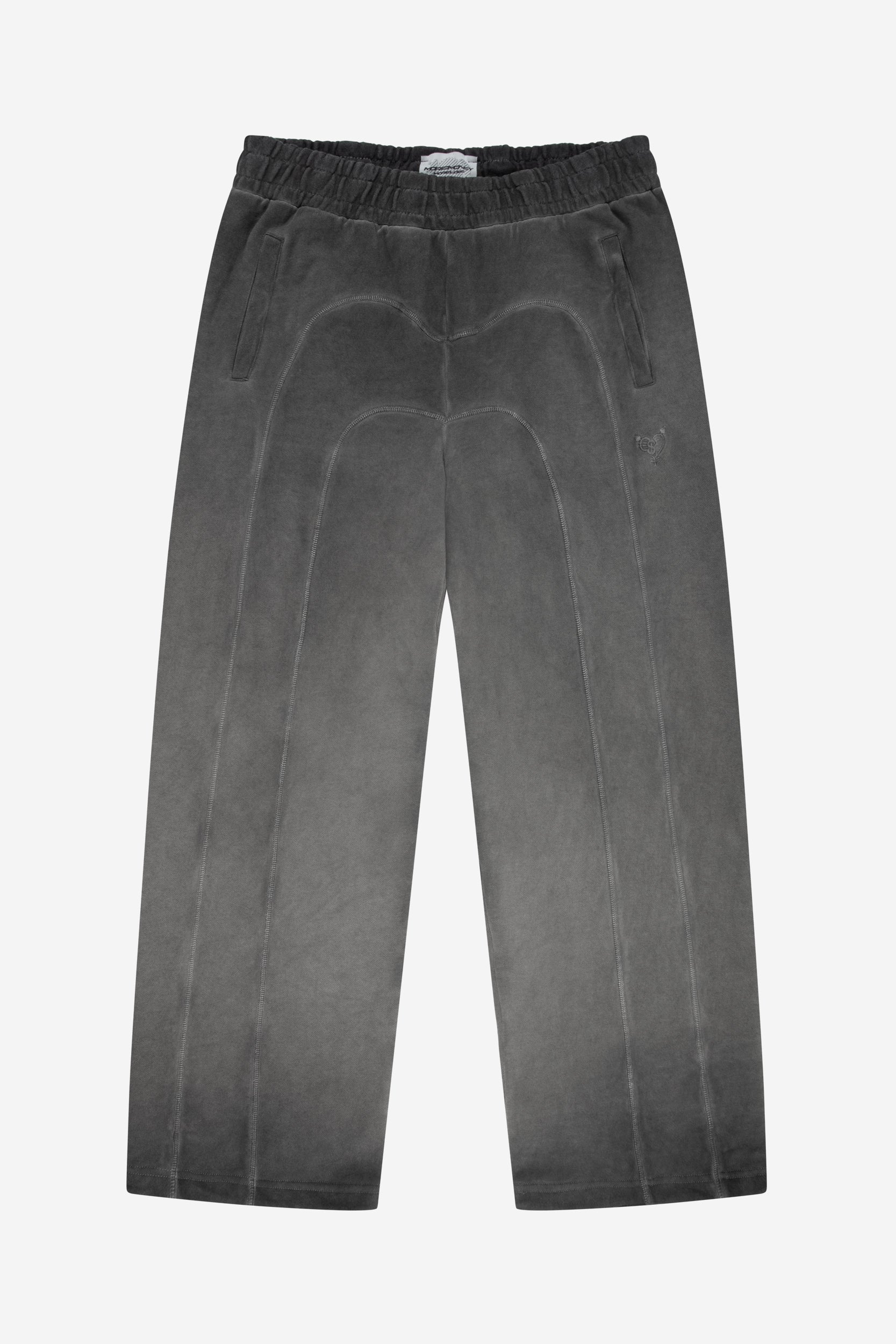STACKS ZIP OIL WASHED BLACK + STACKS JOGGER OIL WASHED BLACK
