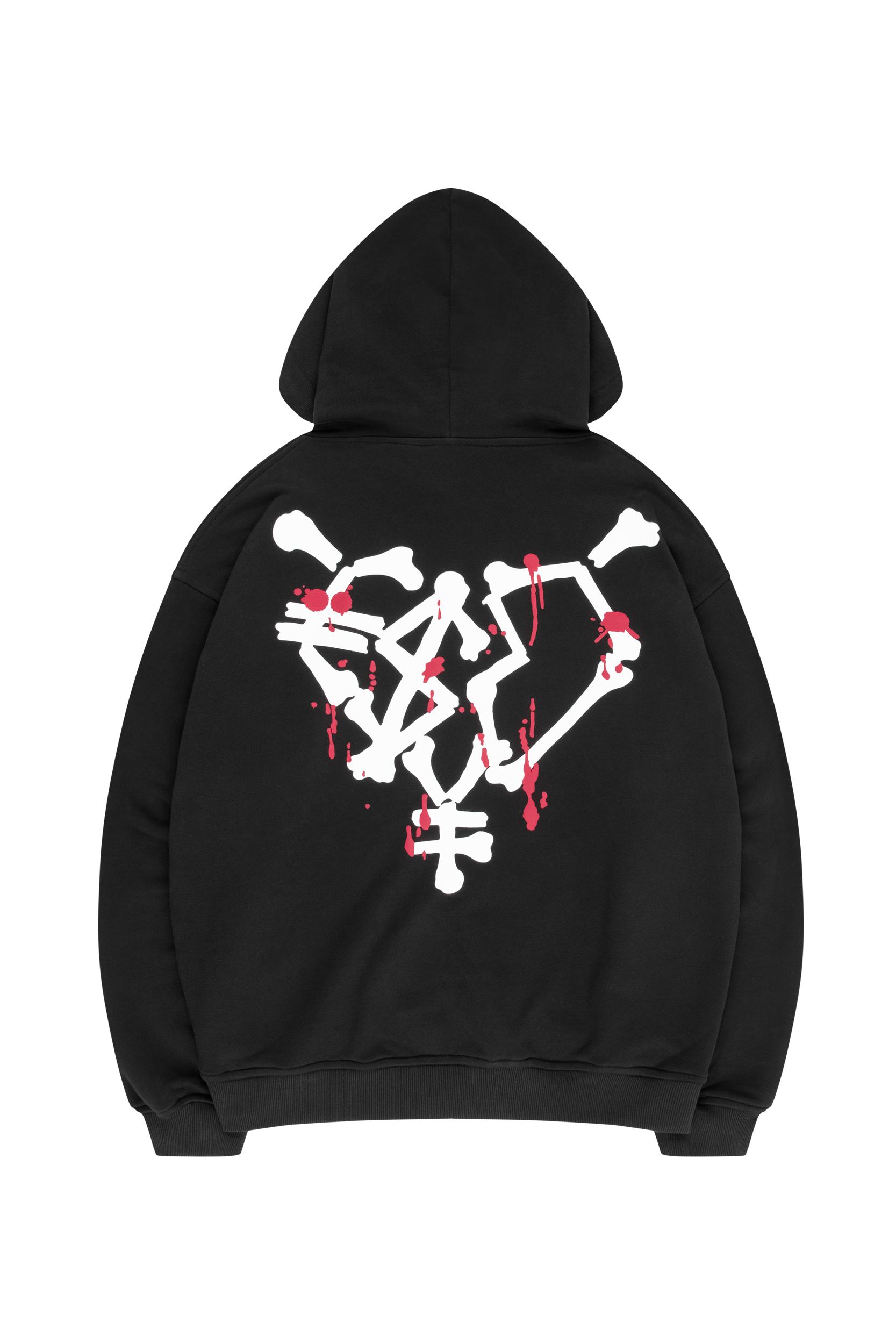 BONEZ HOODIE BLACK