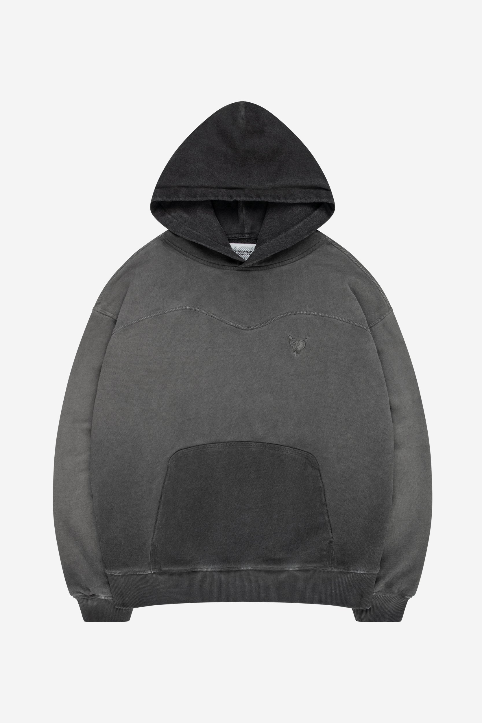 STACKS HOODIE OIL WASHED BLACK + STACKS JOGGER OIL WASHED BLACK