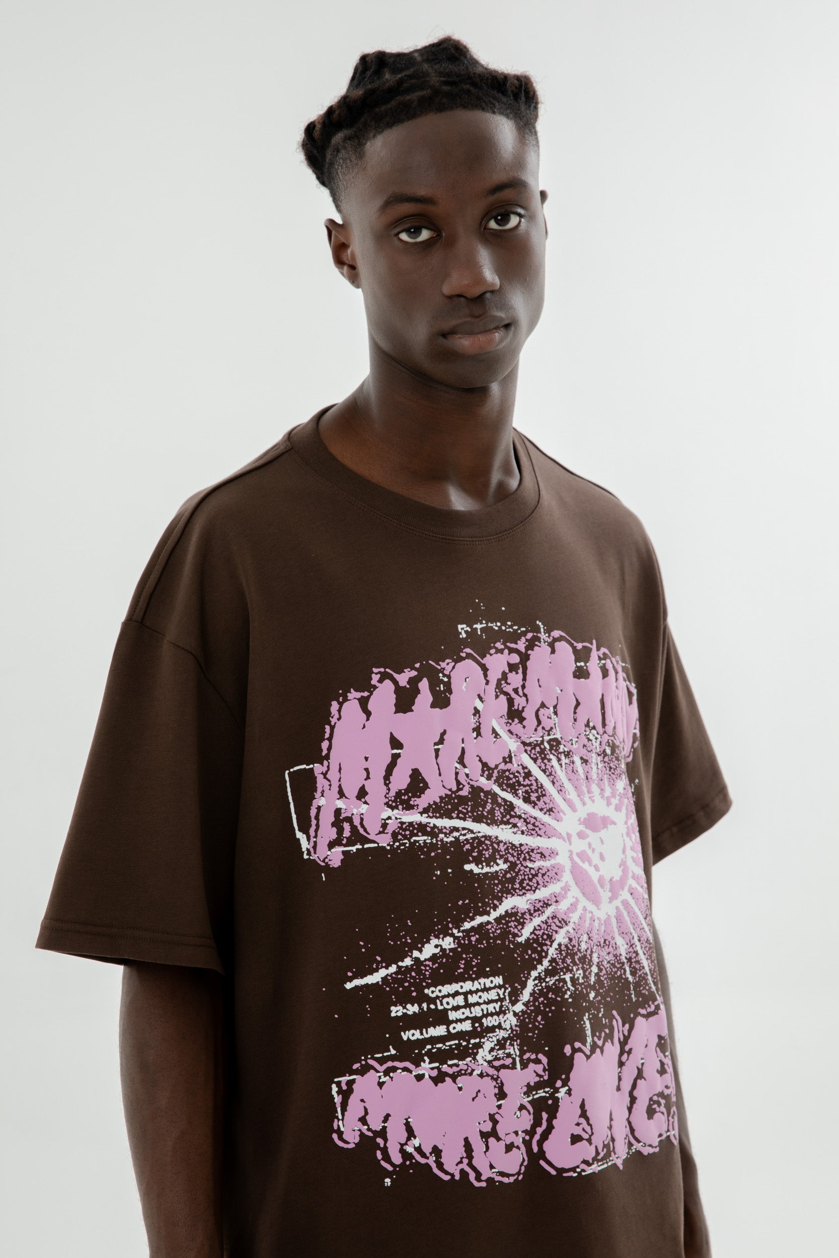 ENERGY FORCE TEE CHOCOLATE BROWN