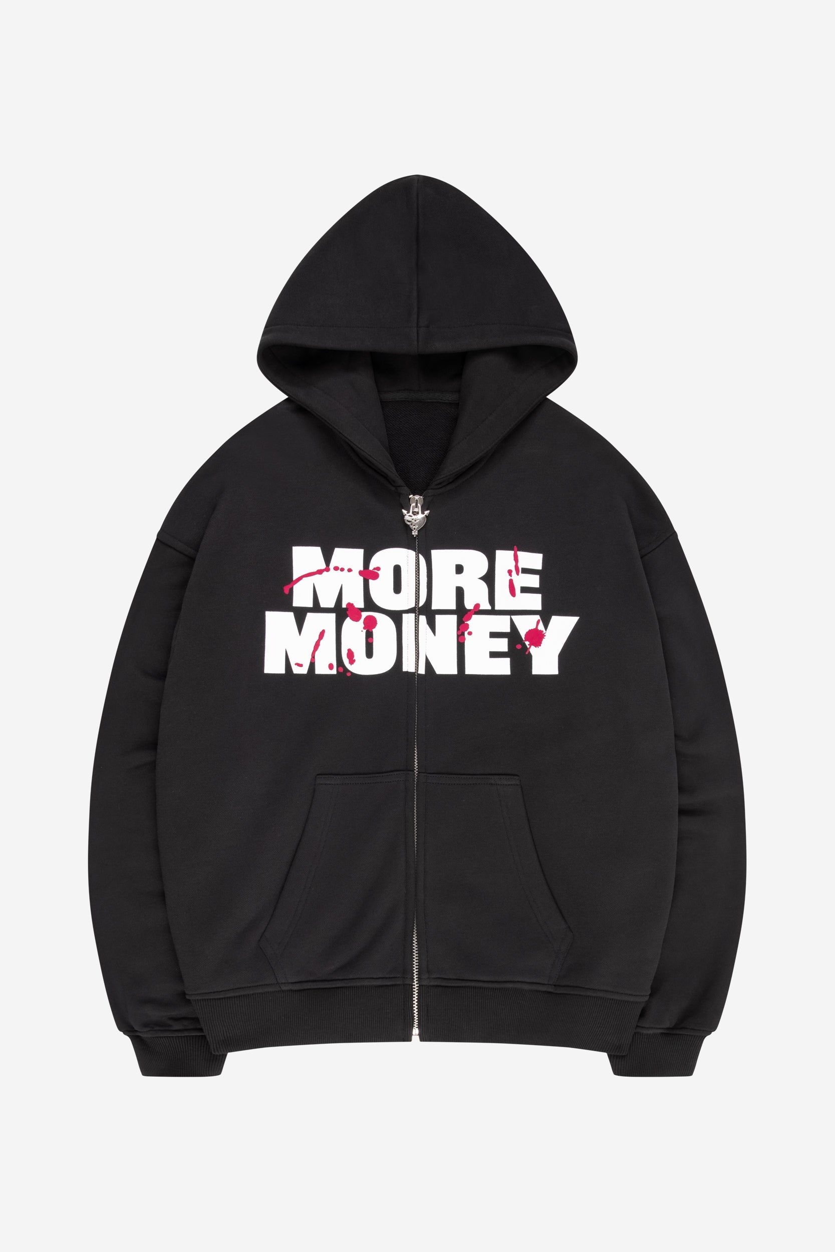 BONEZ ZIP BLACK + OPEN LEG JOGGER BLACK