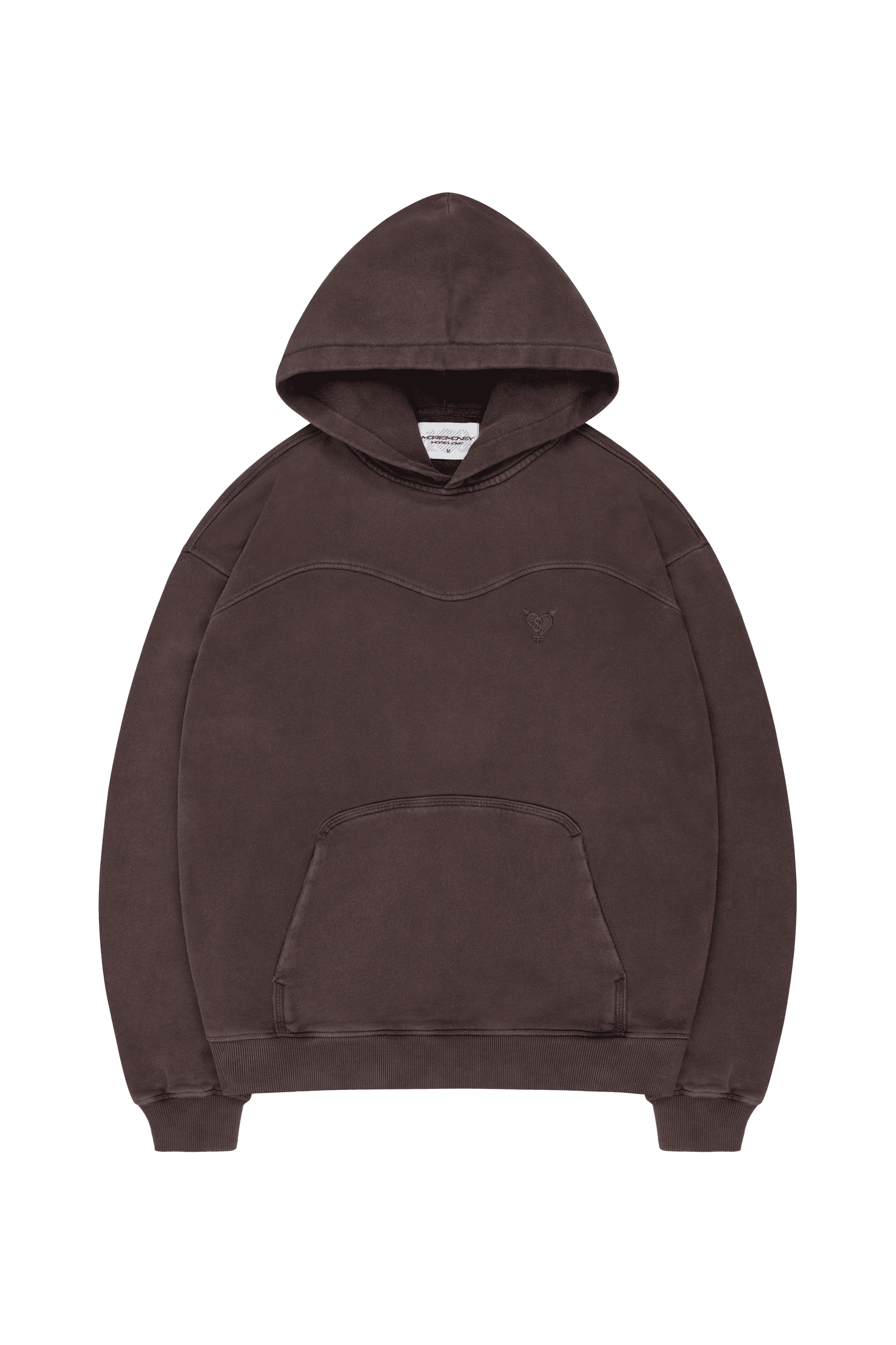 STACKS HOODIE BROWN