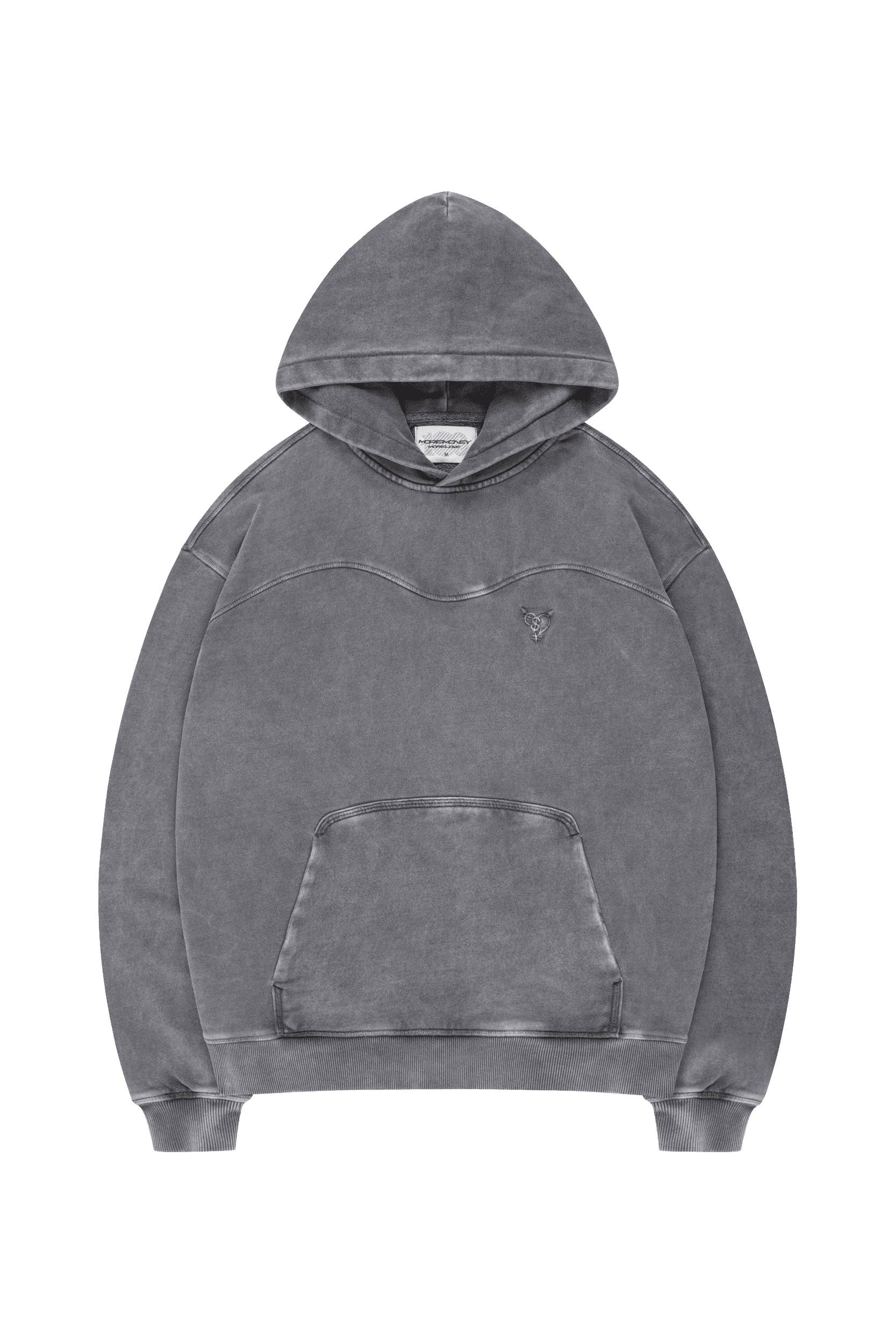 STACKS HOODIE DARK GREY