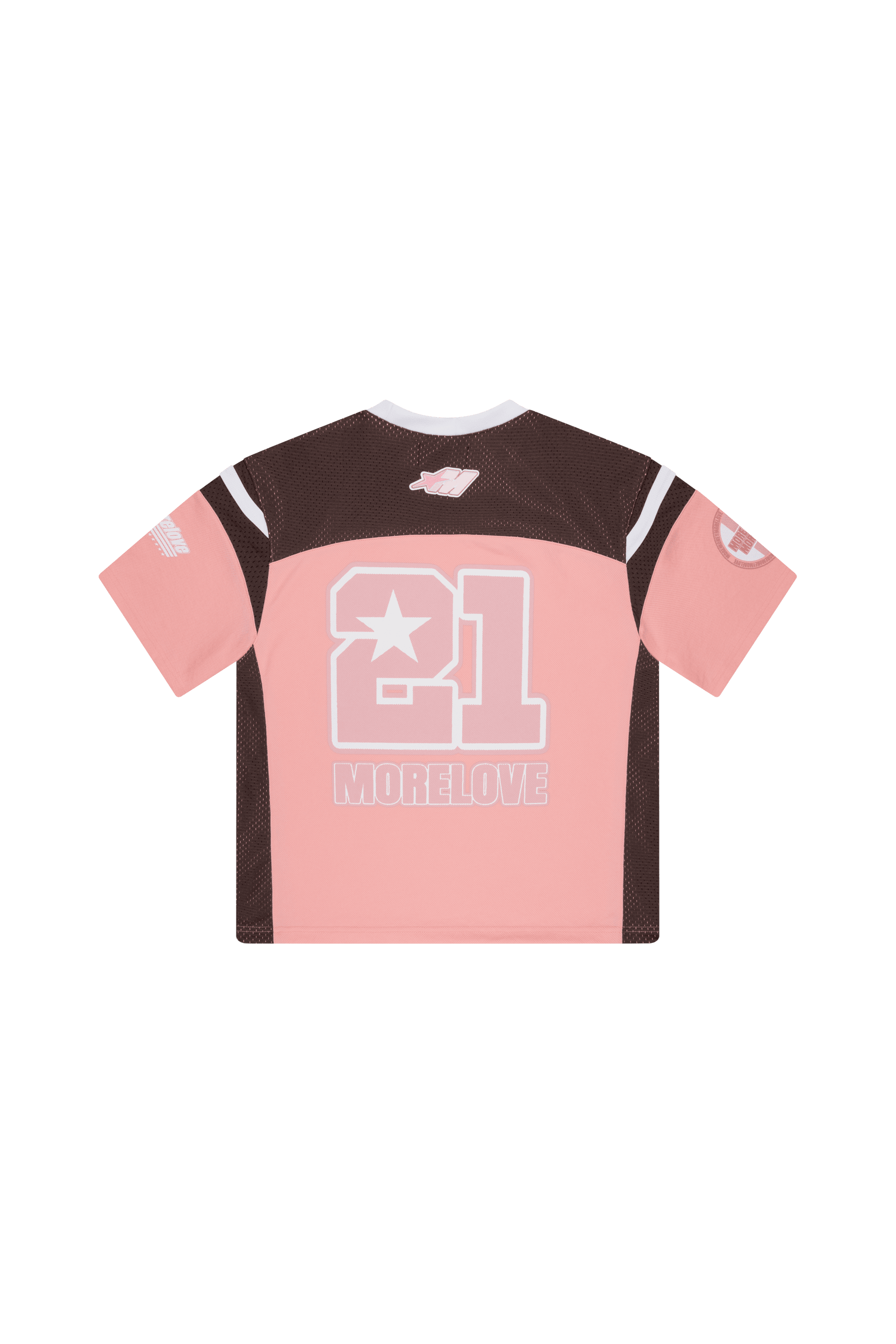 FOOTBALL MESH JERSEY PINK