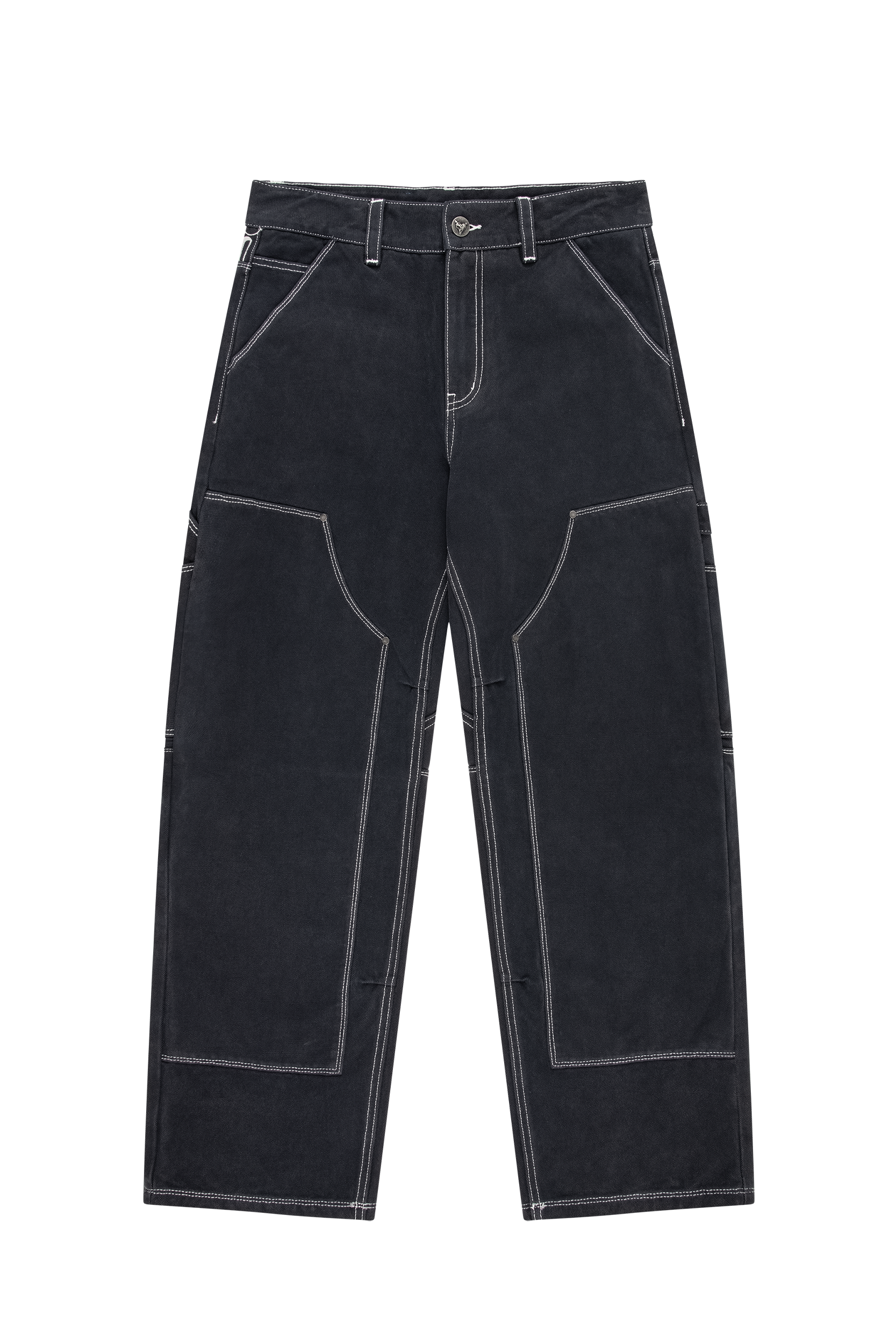 WORKWEAR PANTS WASHED BLACK