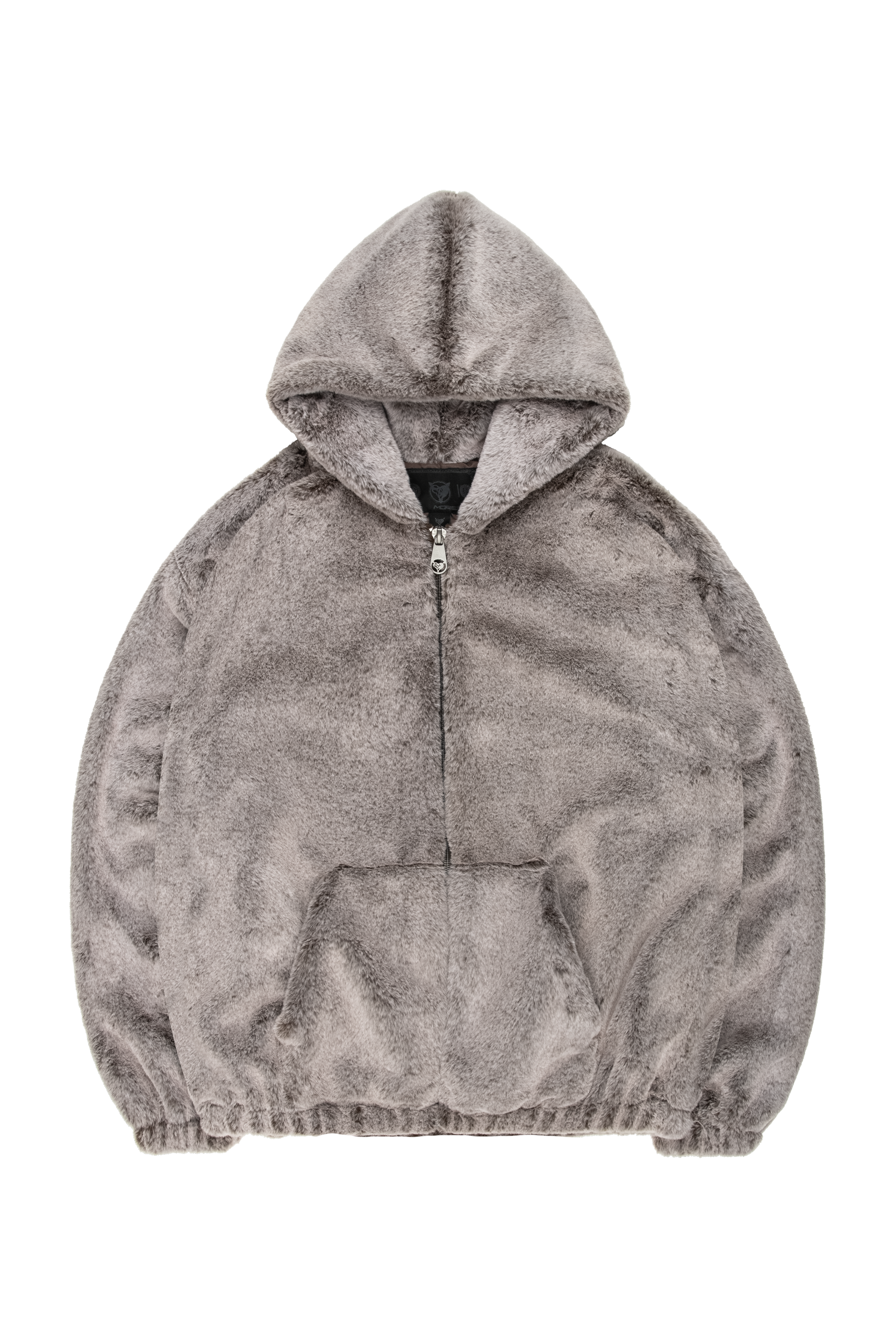 HOOD FUR JACKET NATURAL