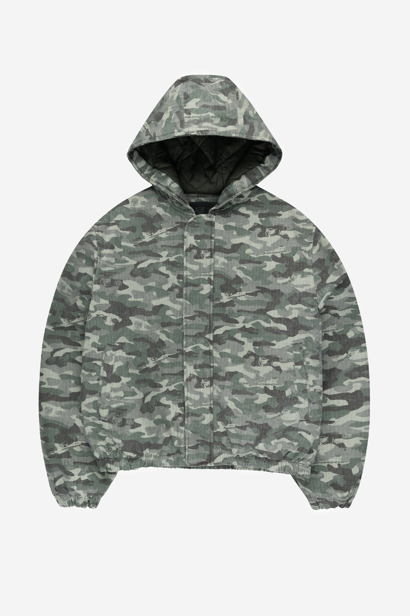 RIPSTOP JACKET CAMO GREEN