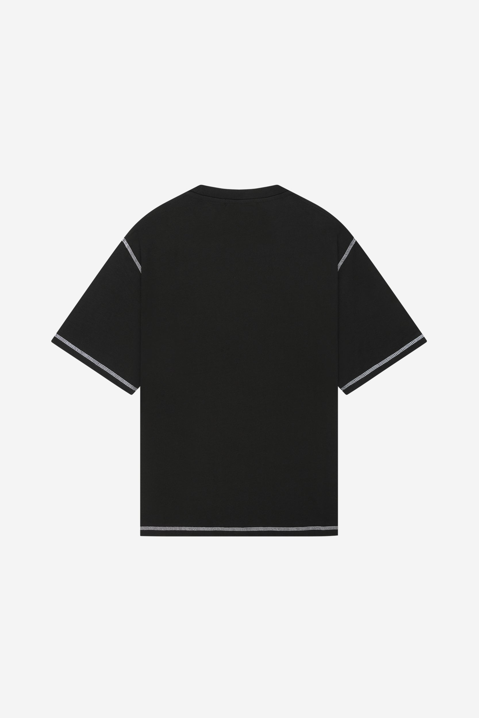 FLATLOCK BASE TEE BLACK