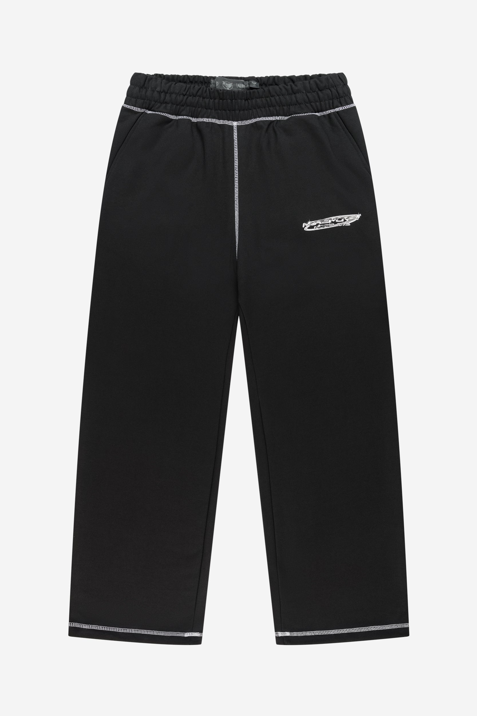 FLATLOCK BASE SWEATER BLACK + FLATLOCK BASE JOGGER BLACK