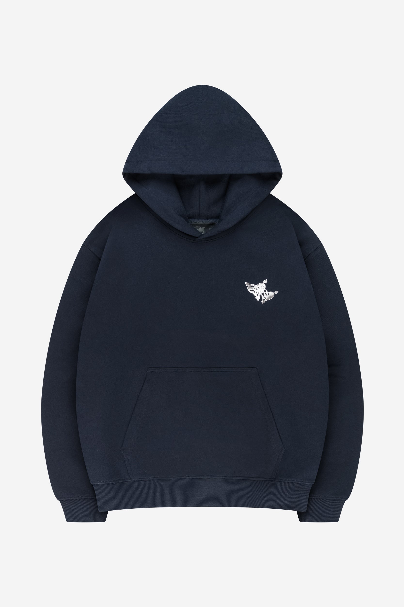 CHROME HOODIE NAVY