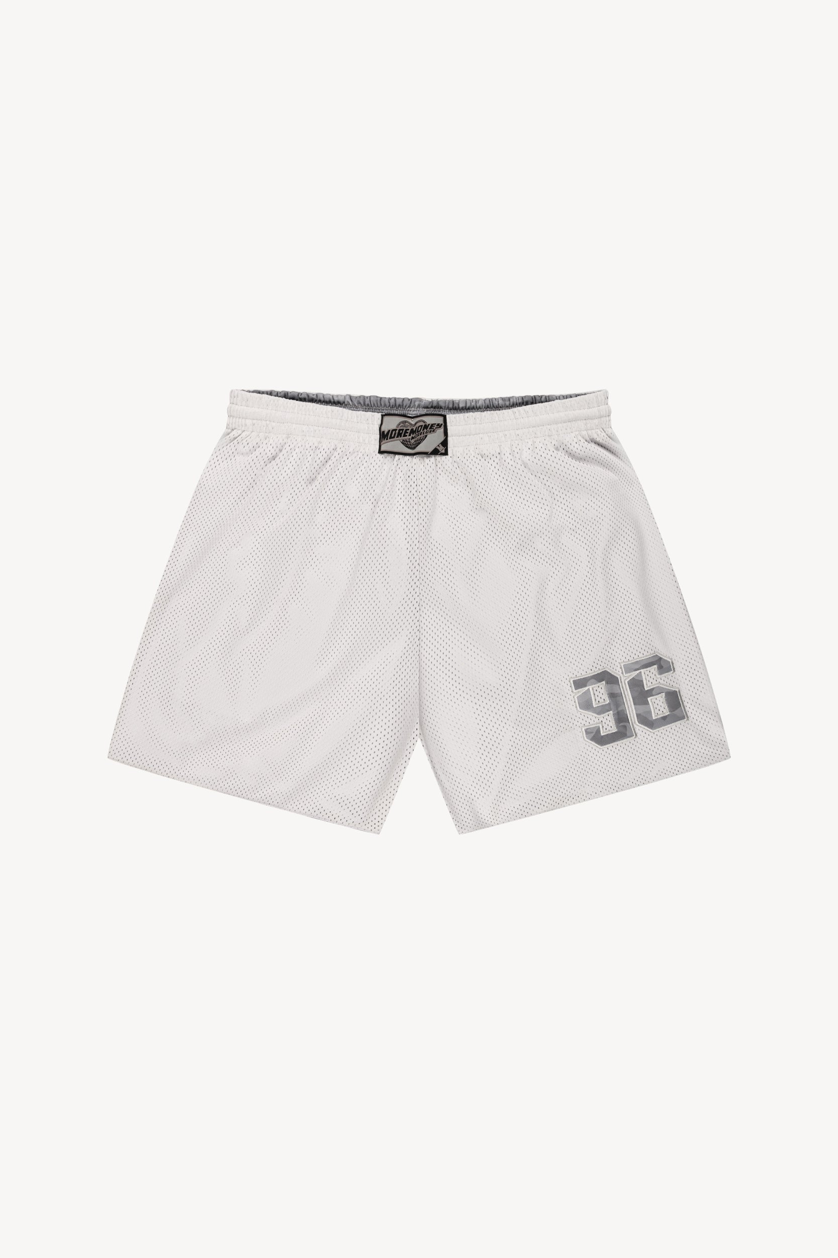 REVERSIBLE MESH SHORTS GREY