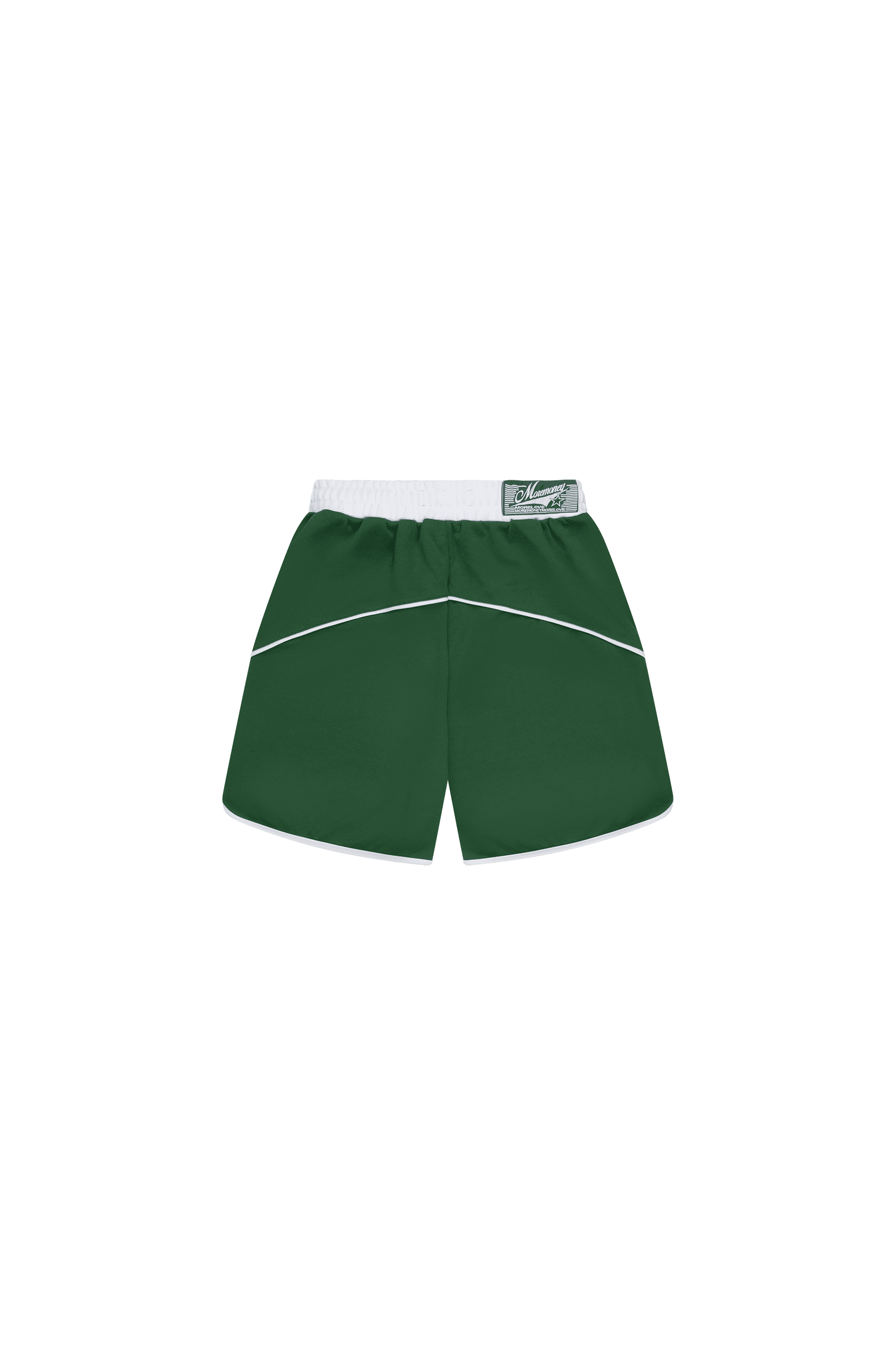 MORE LOVE MESH SHORTS GREEN