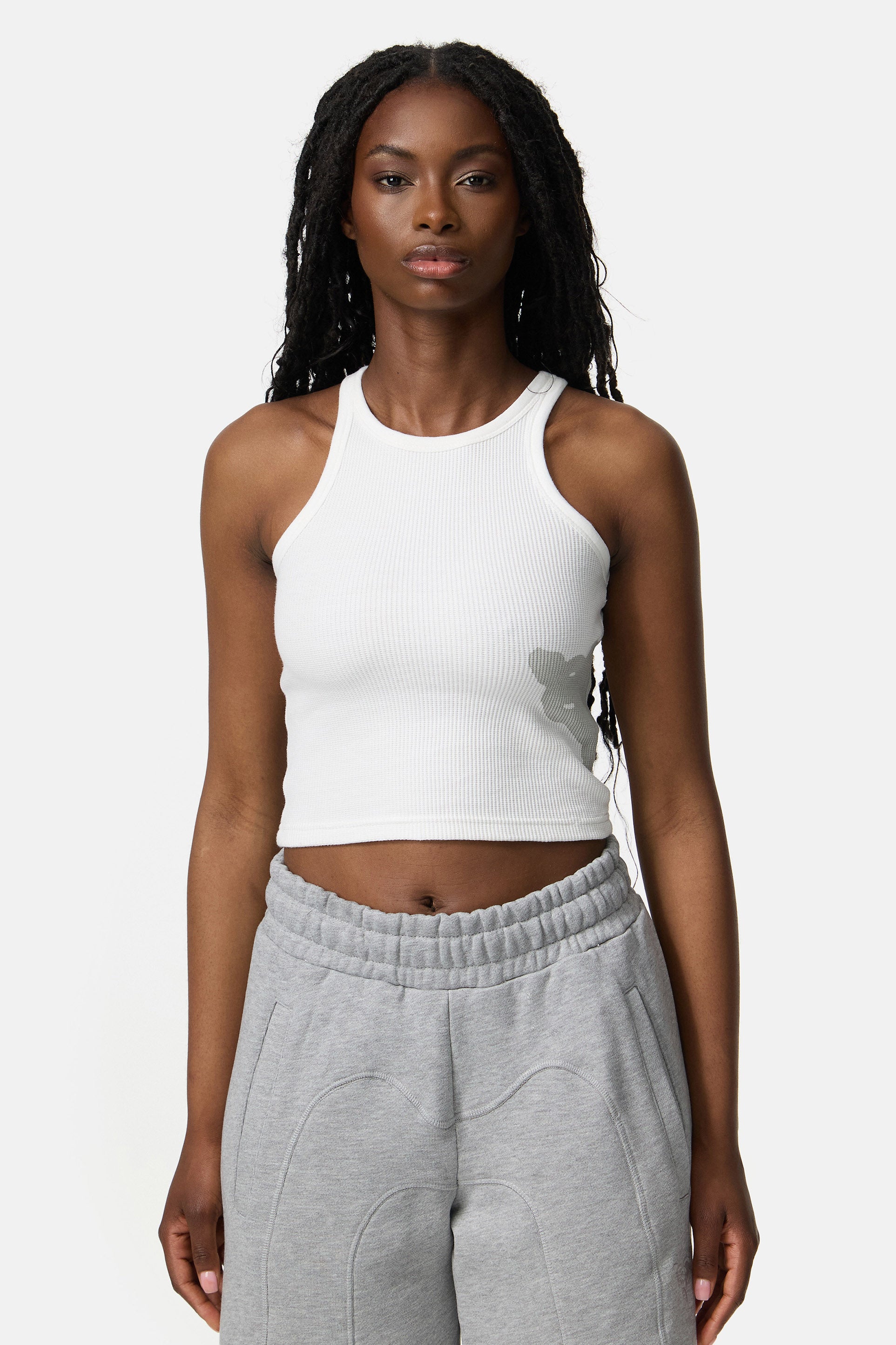 STACKS CROP TOP WHITE