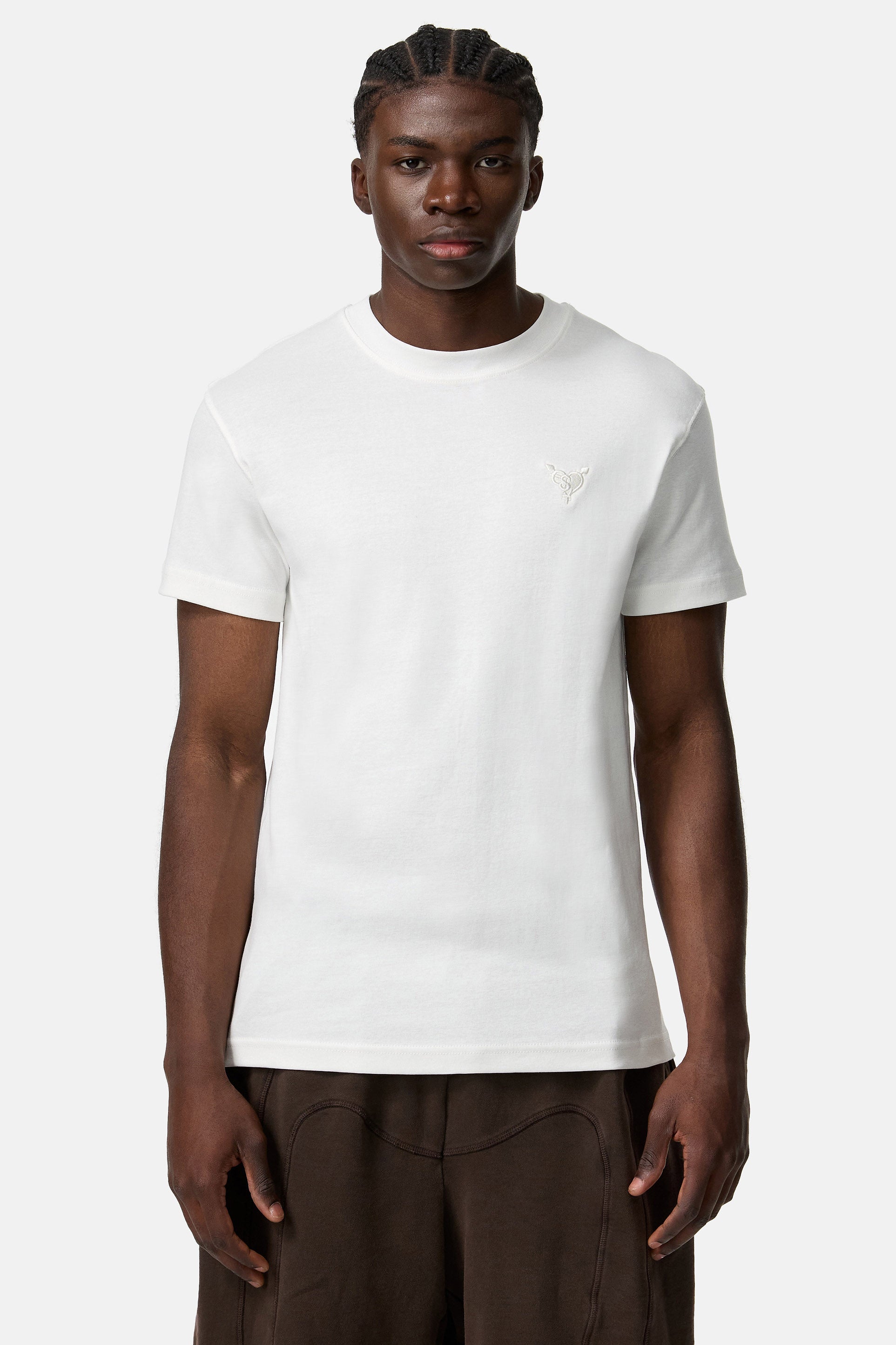 STACKS SLIM FIT TEE WHITE