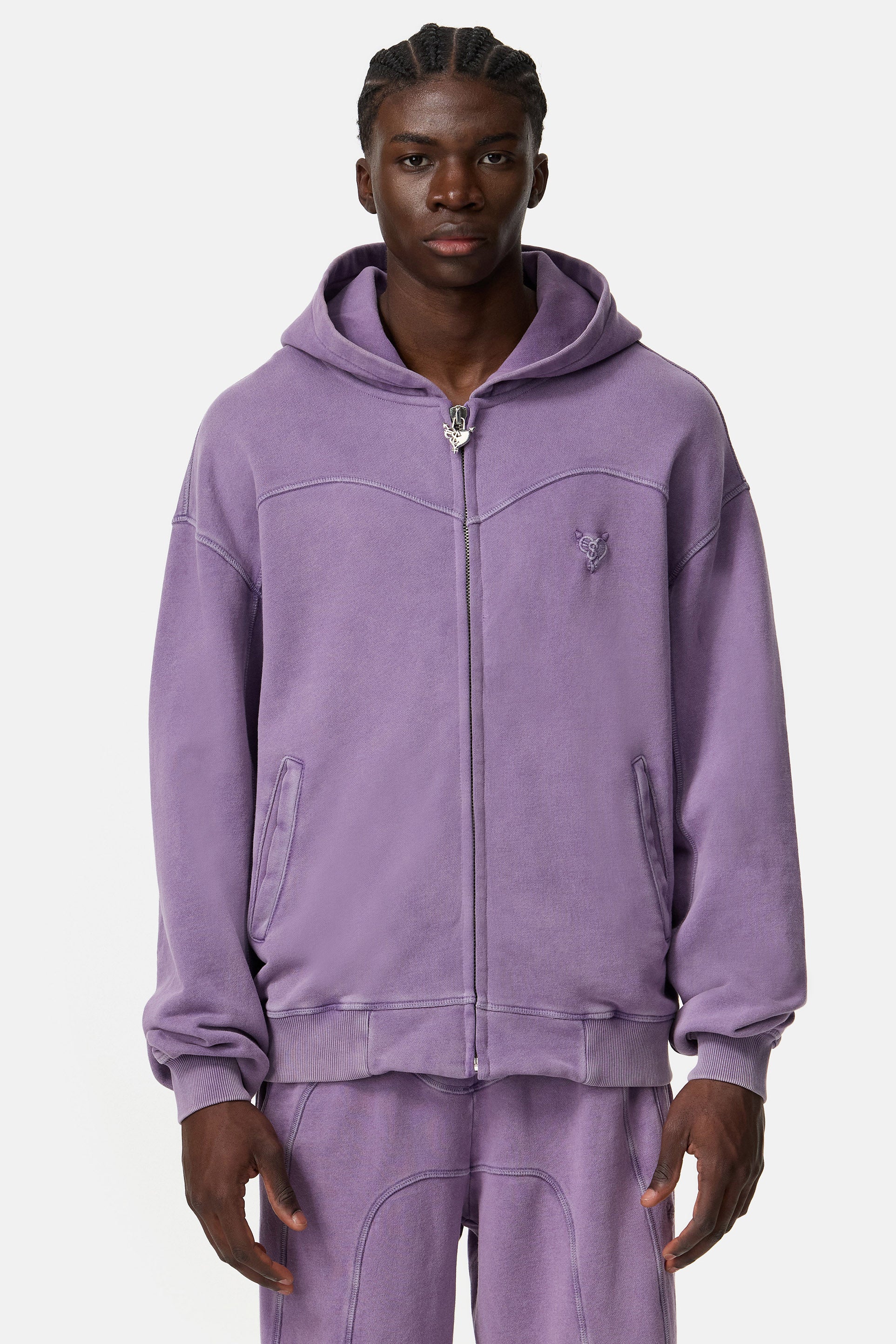 STACKS ZIP LILAC