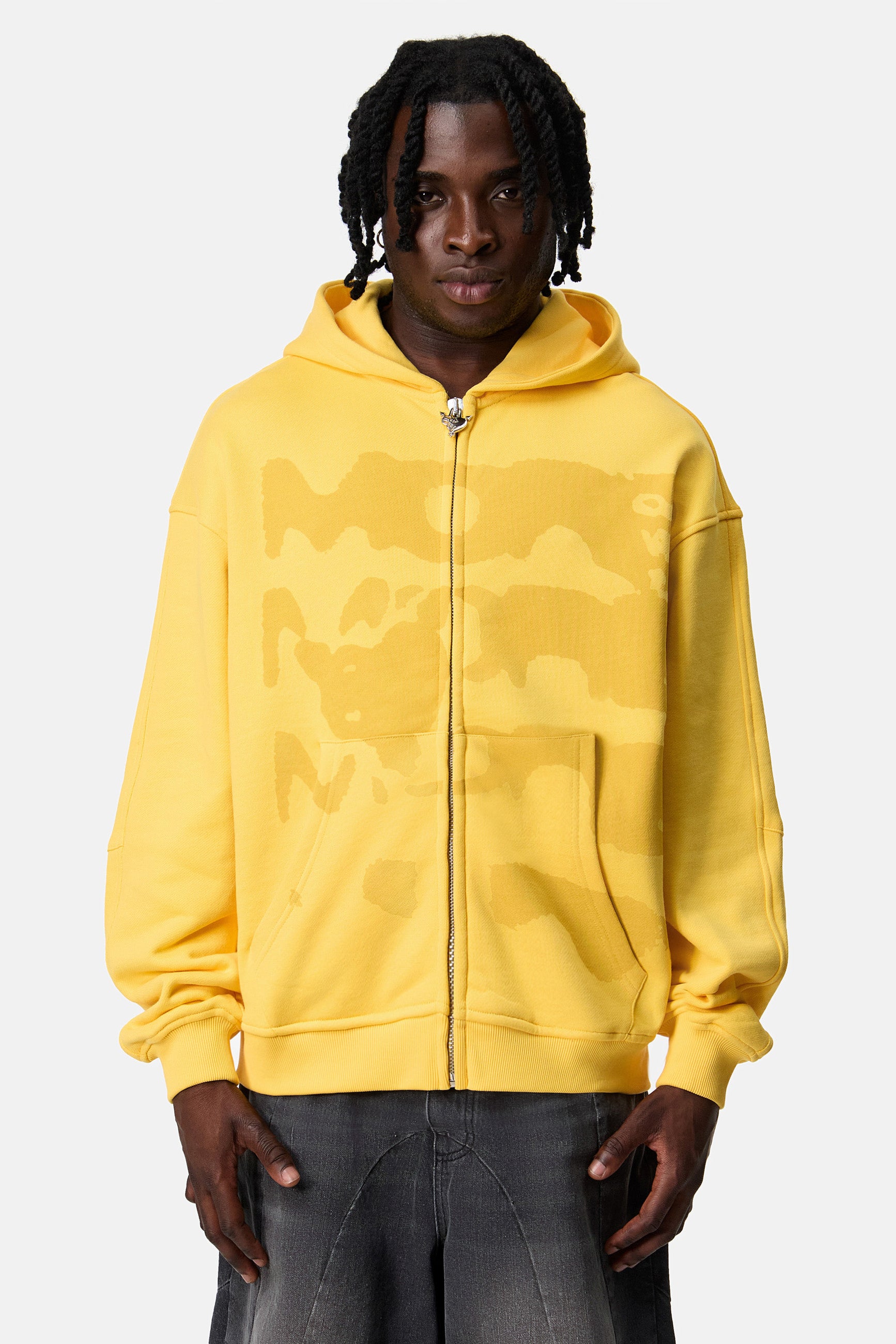 RADIANT CASH ZIP YELLOW