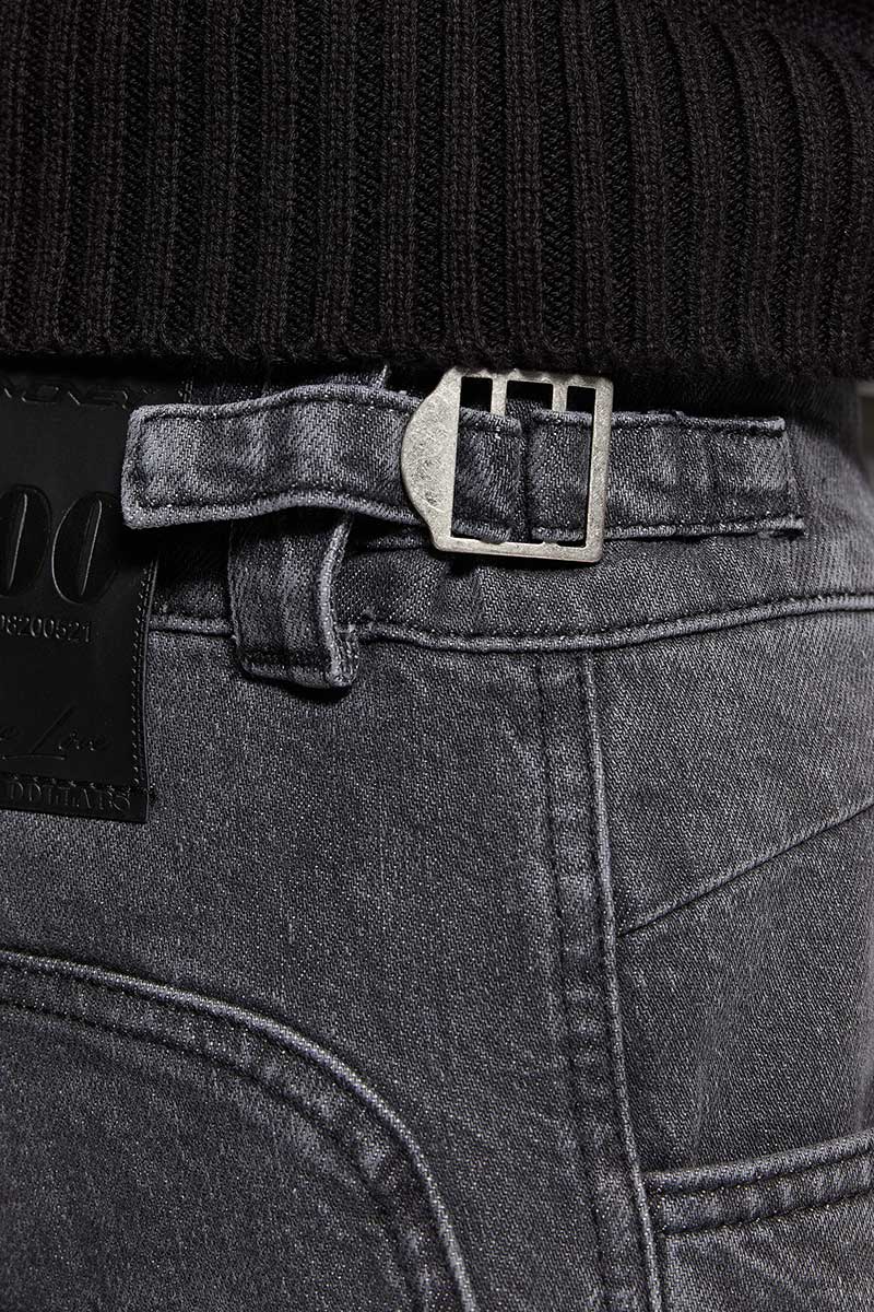 DISTINCTIVE BAGGY DENIM GREY WASHED