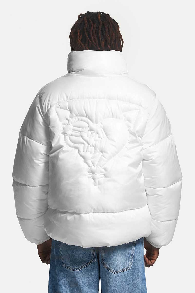 LIGHT NINJA PUFFER JACKET WHITE