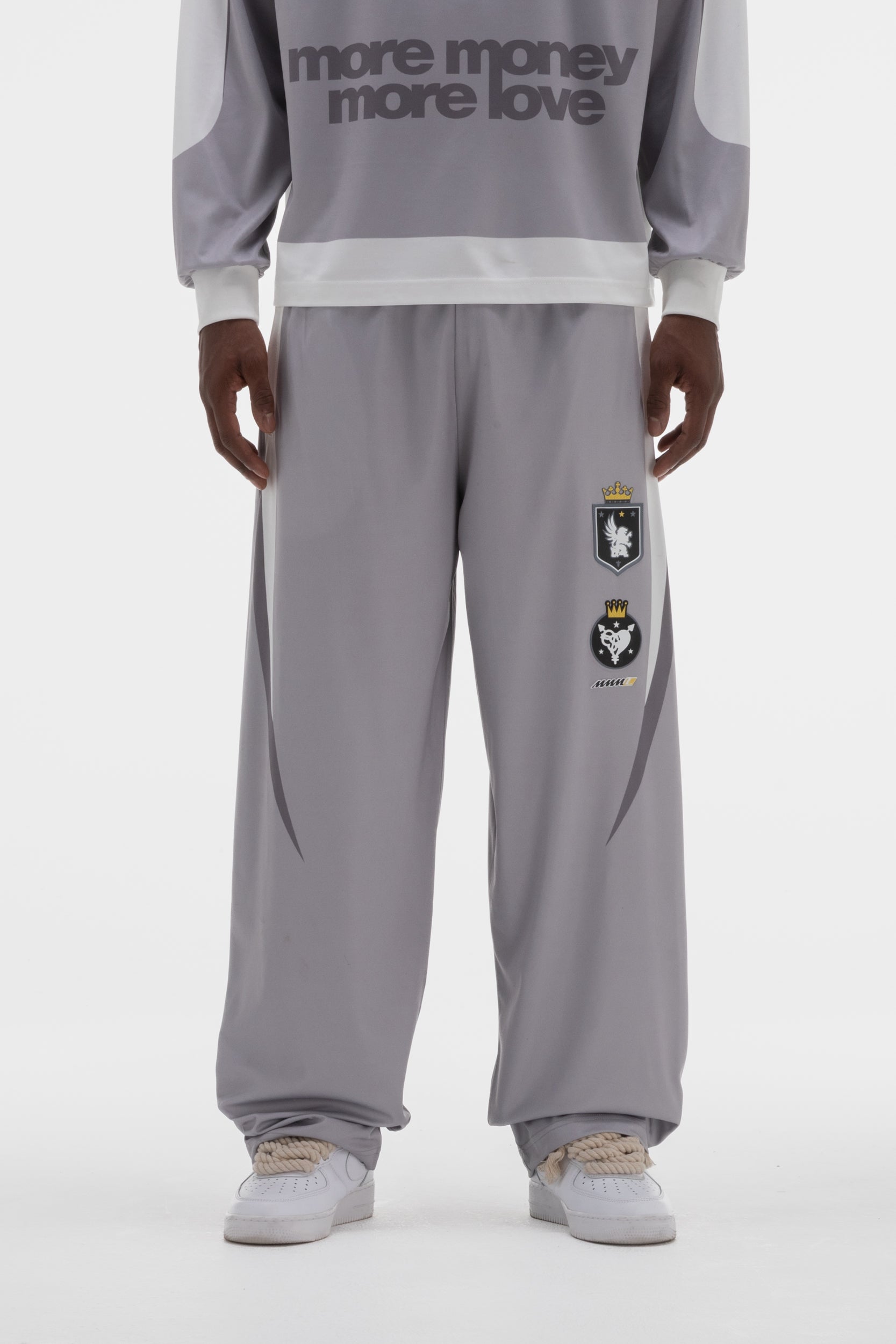 JERSEY TRACKPANTS WOLF GREY