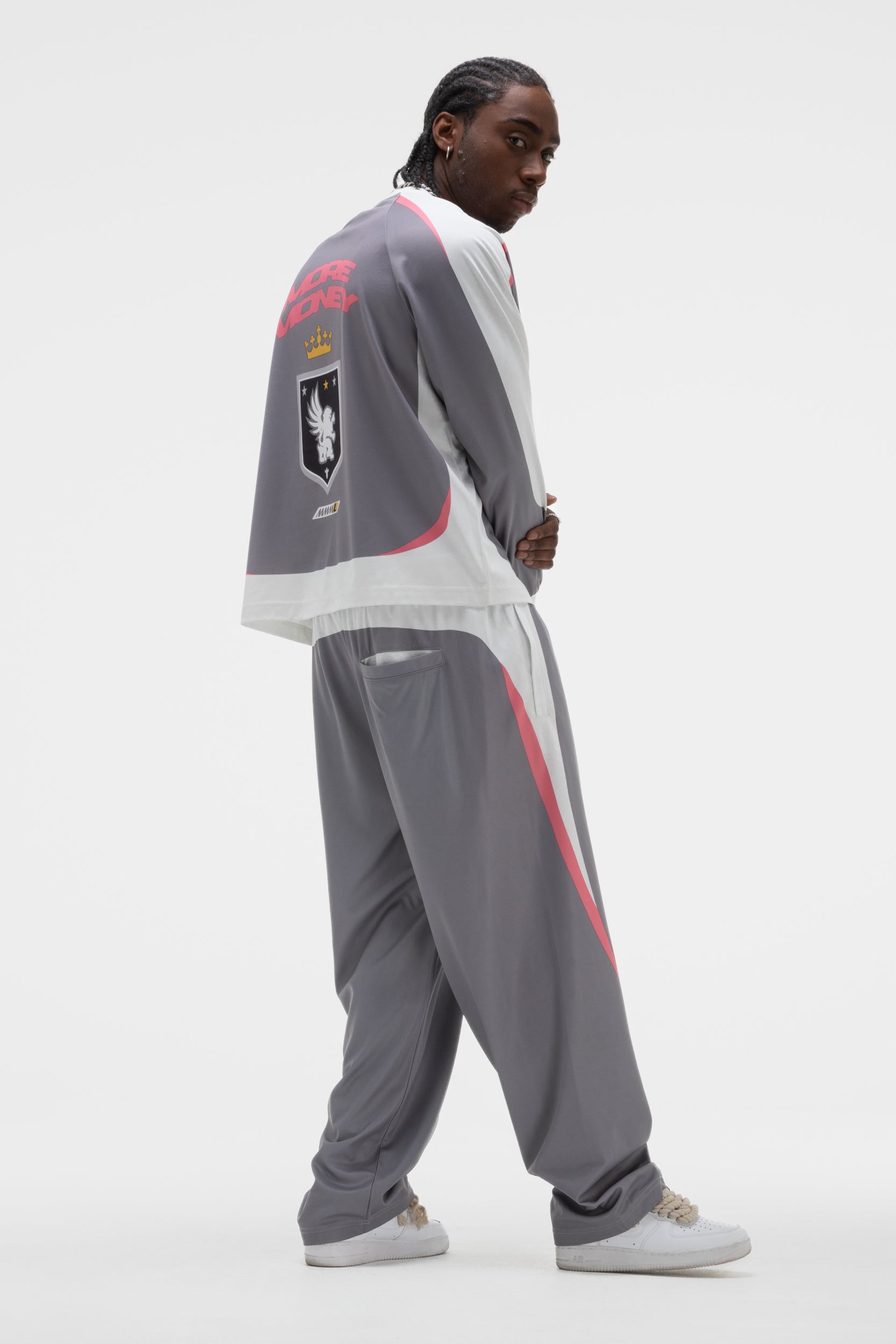 JERSEY TRACKPANTS DARK GREY