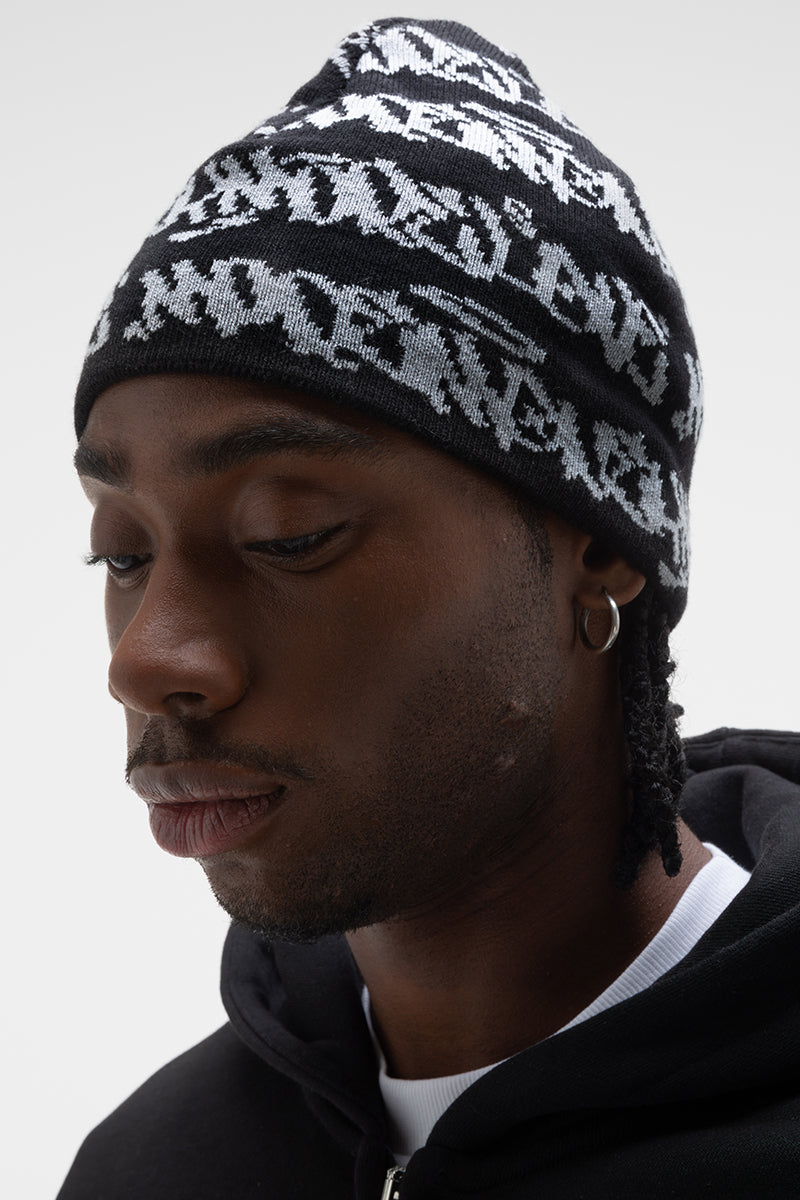 MOST WANTED BEANIE BLACK